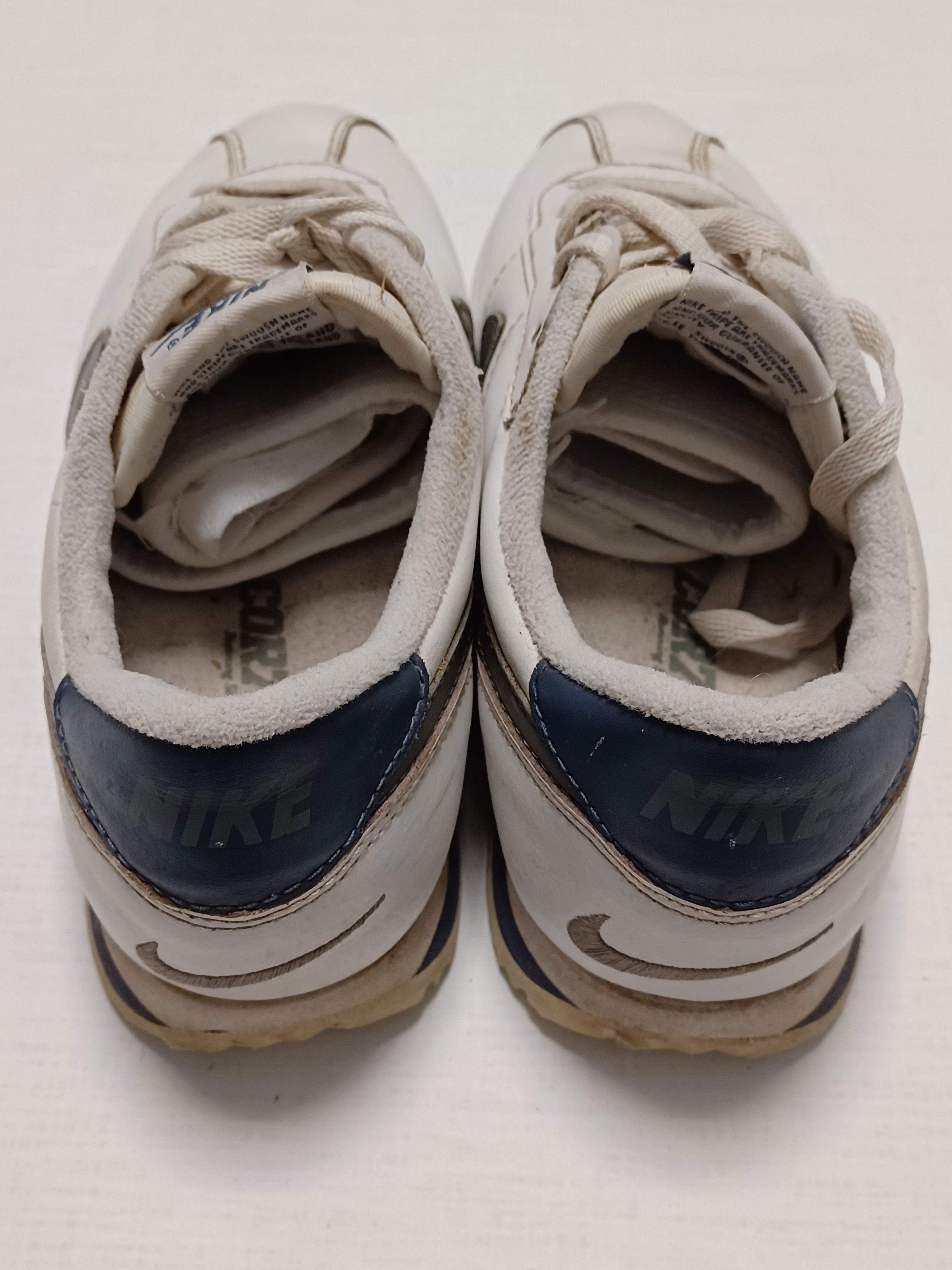 Nike × Vintage 2002 vintage white Nike Cortez unisex us 7 eu 40 25 cm Size US 9 / IT 39 - 4 Thumbnail