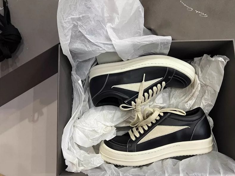 Rick Owens Rick owens Main line leather surface infringement vans sho Size US 6 / IT 36 - 2 Thumbnail
