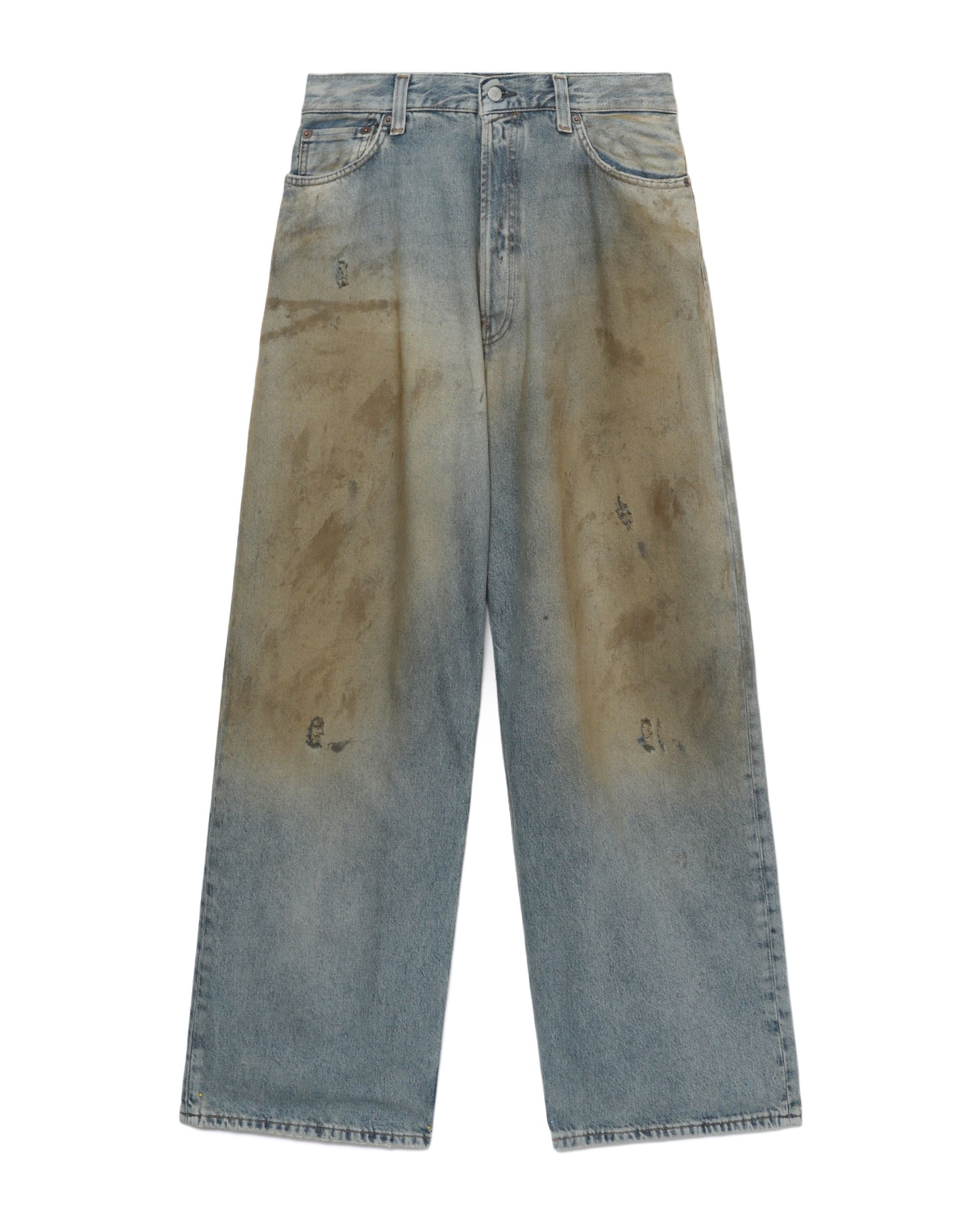 Acne Studios Acne Studios 2023 SUPER BAGGY Distressed Design Jeans Size 24" / US 00 / IT 34 - 1 Thumbnail