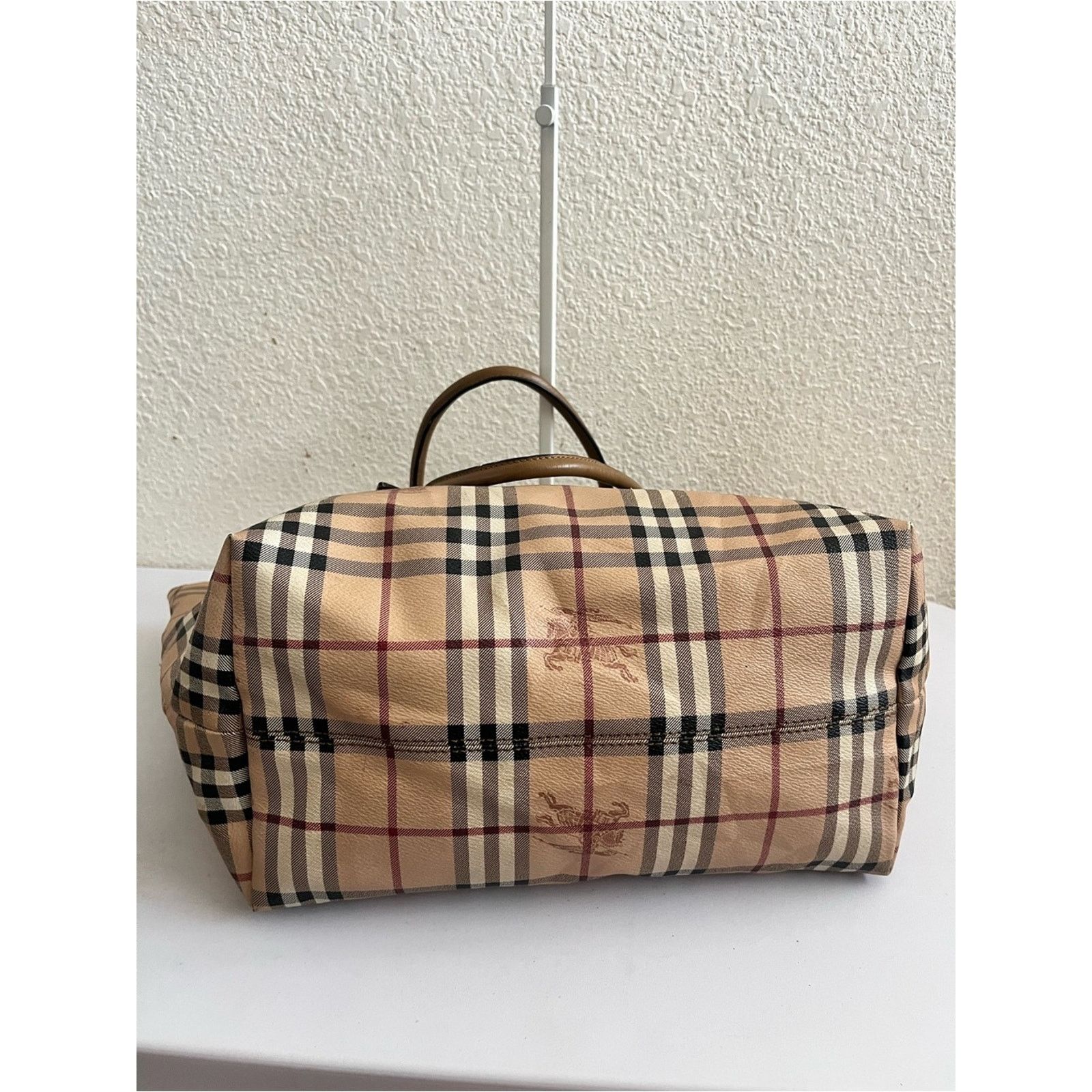 Burberry Burberry Haymarket Canterbury tote bag Size ONE SIZE - 9 Thumbnail