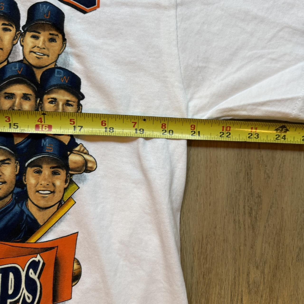 MLB San Diego League Champs 1998 Baseball T Shirt L White Size US L / EU 52-54 / 3 - 4 Thumbnail