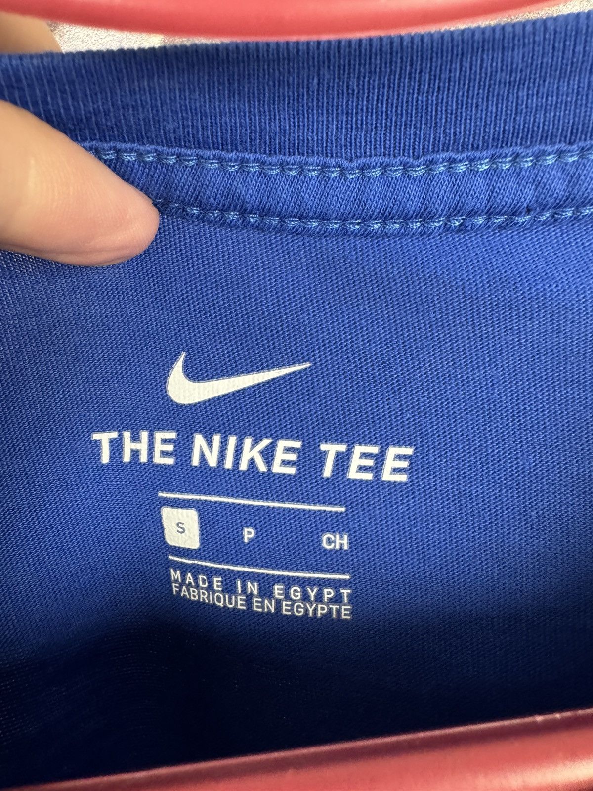 Nike Men’s Nike ENG T-Shirt Blue Streetwear Size Small Size US S / EU 44-46 / 1 - 7 Thumbnail