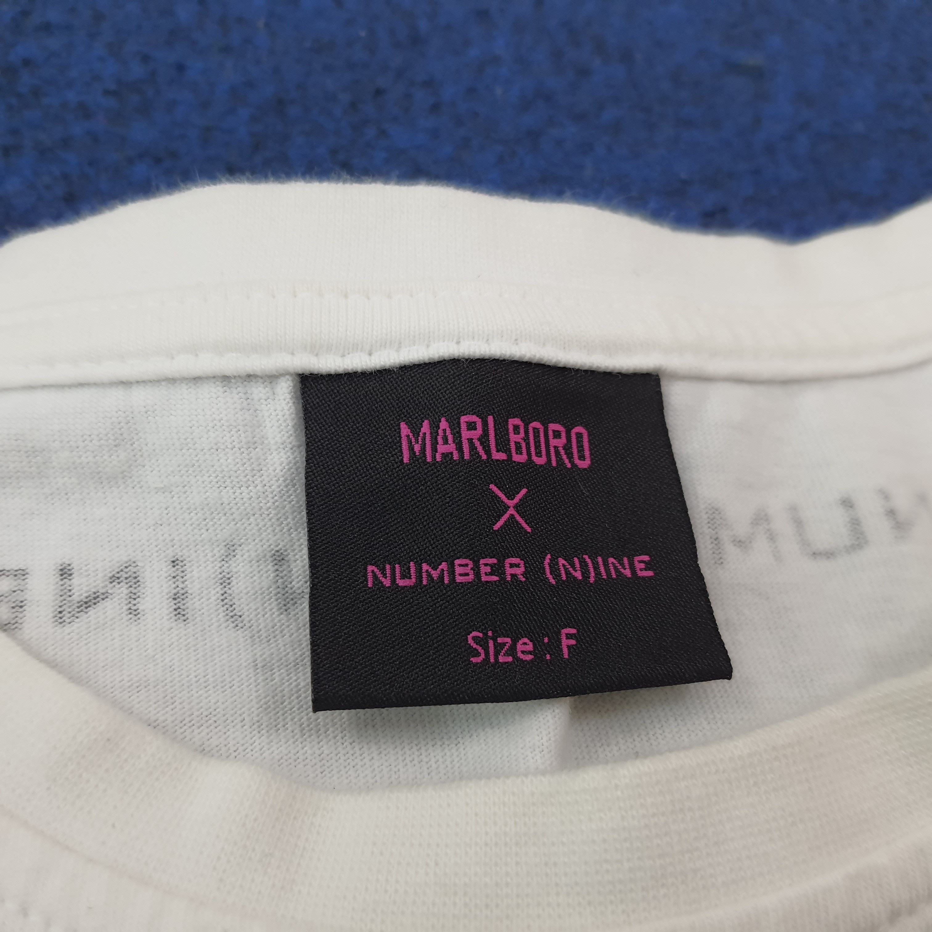 Number (N)ine Vintage Marlboro x Number Nine Streetwear Tshirt C223N43 Size US M / EU 48-50 / 2 - 5 Thumbnail