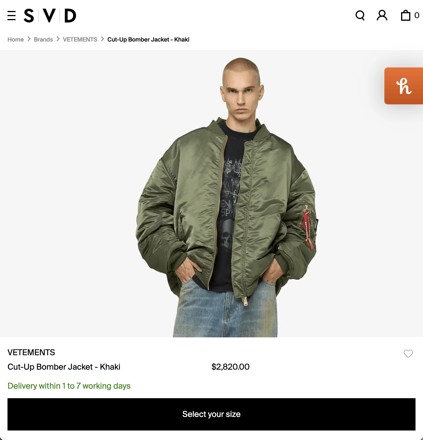 Vetements vetements ss18 Reconstructed Reversible Bomber Size US XS / EU 42 / 0 - 10 Thumbnail