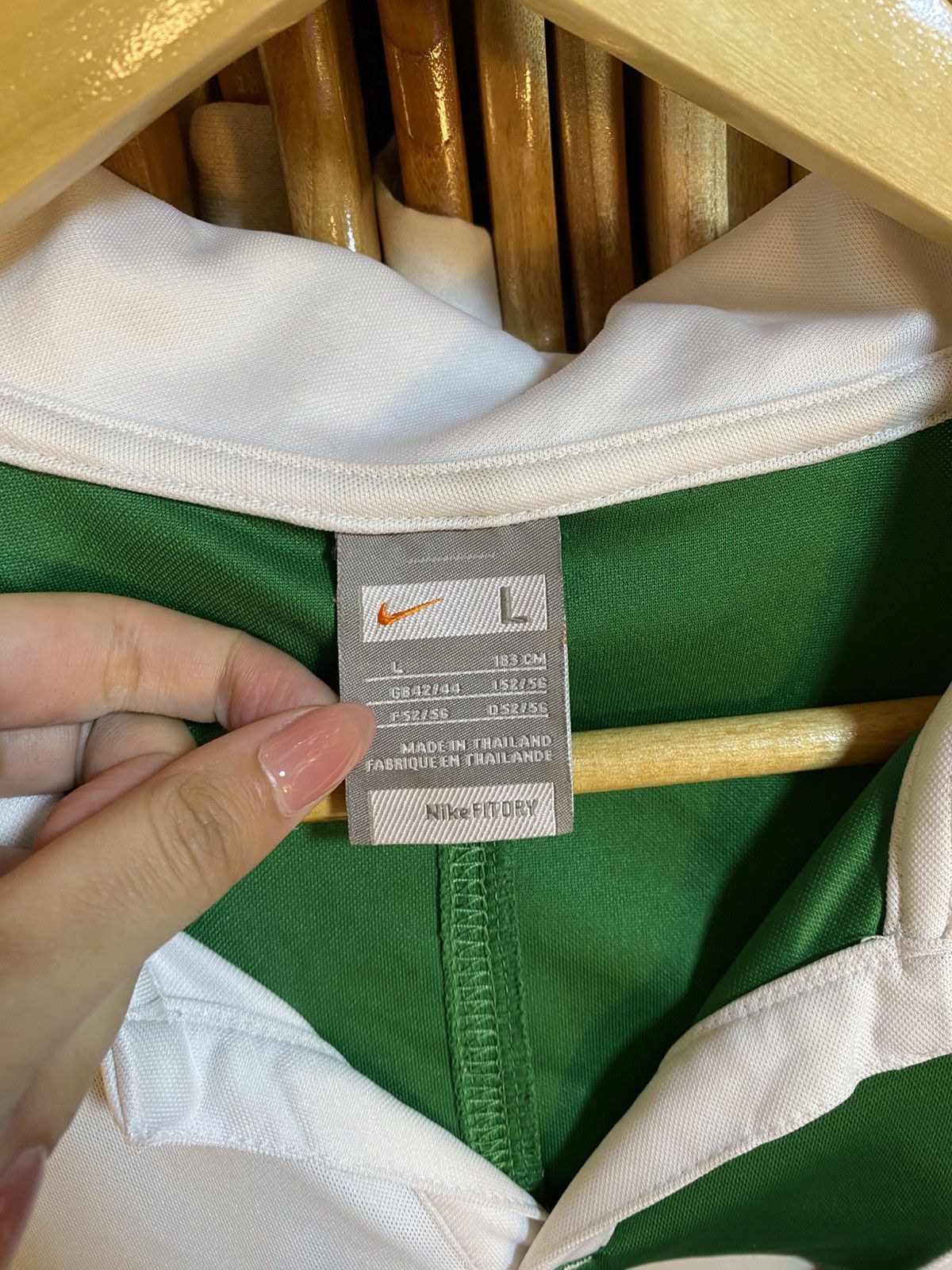 Nike Y2K Nike Wolfsburg Home Size US L / EU 52-54 / 3 - 5 Thumbnail