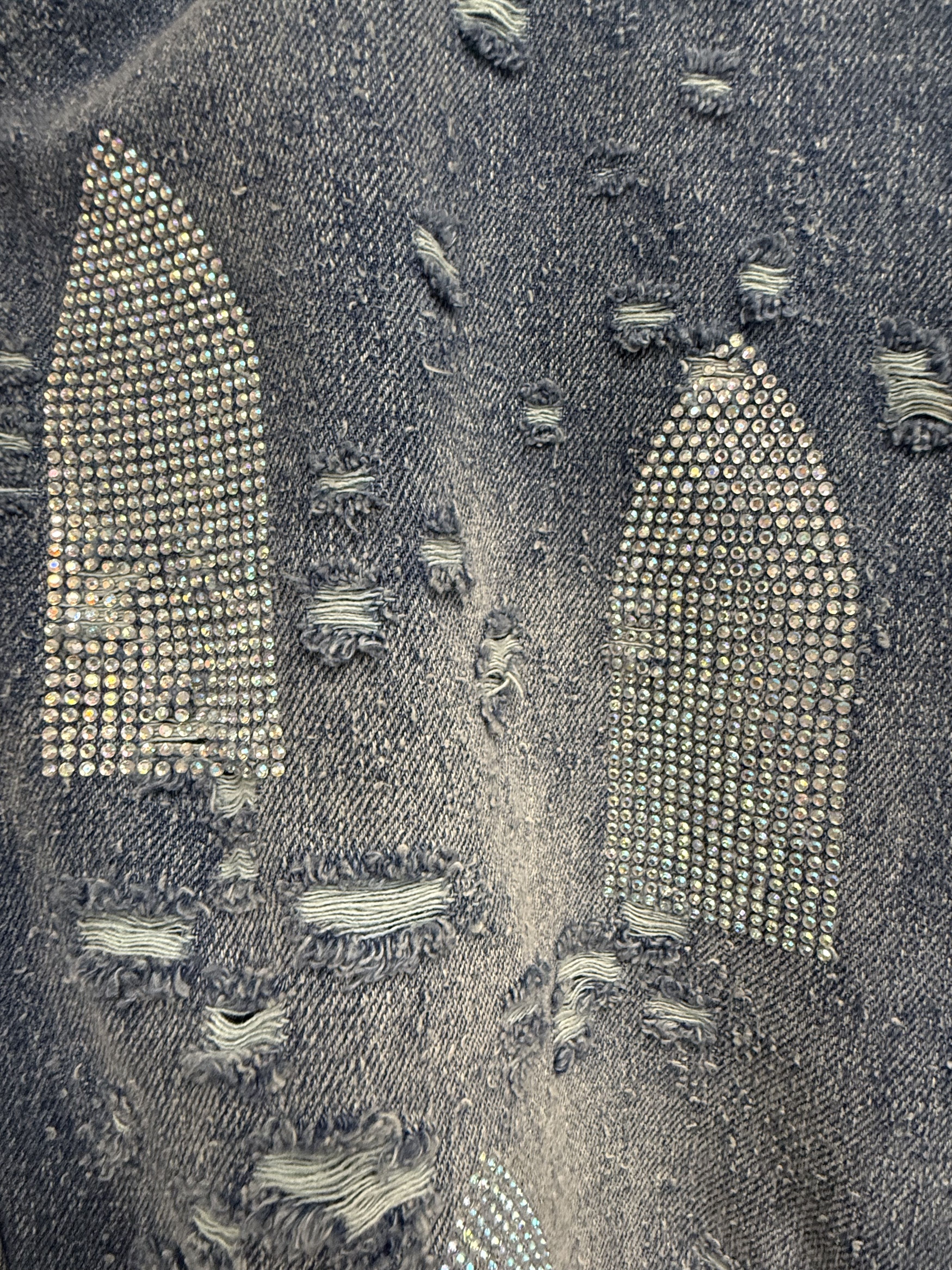 Who Decides War Who Decides War Rhinestone jeans Size US 38 / EU 54 - 2 Thumbnail