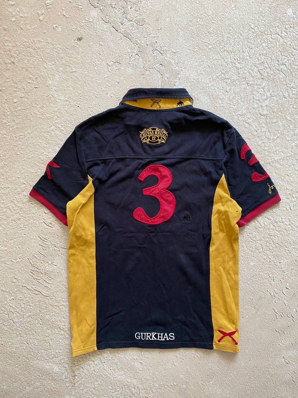Polo Ralph Lauren × Vintage Polo Ralph Lauren style distressed rugby polo Size US L / EU 52-54 / 3 - 6 Thumbnail