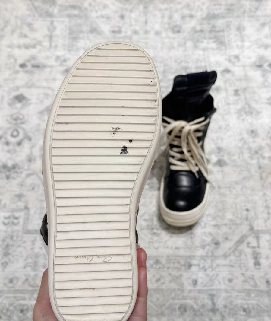 Rick Owens Rick Owens classic black and white patent leather Geobasket Size US 6 / IT 36 - 7 Thumbnail