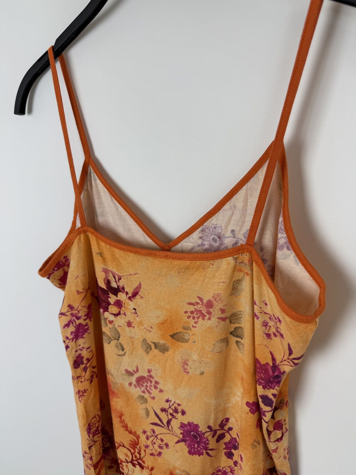 Vintage Y2K Vintage Dolce Vita Viscose Floral Cami Spaghetti Top M Size M / US 6-8 / IT 42-44 - 6 Thumbnail