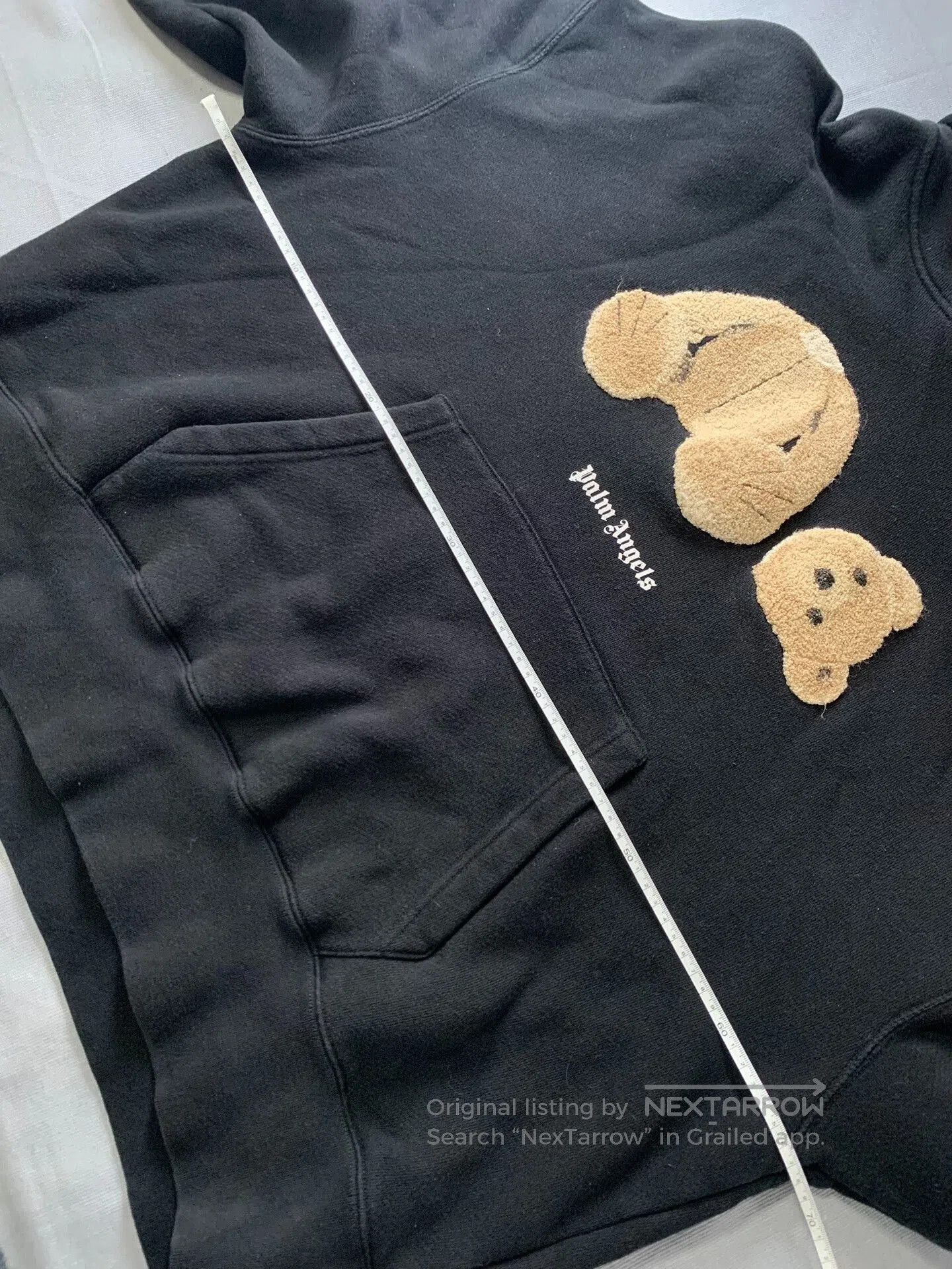 Palm Angels Palm Angels Decapitated Bear Embroidered Hoodie. Size US M / EU 48-50 / 2 - 5 Thumbnail