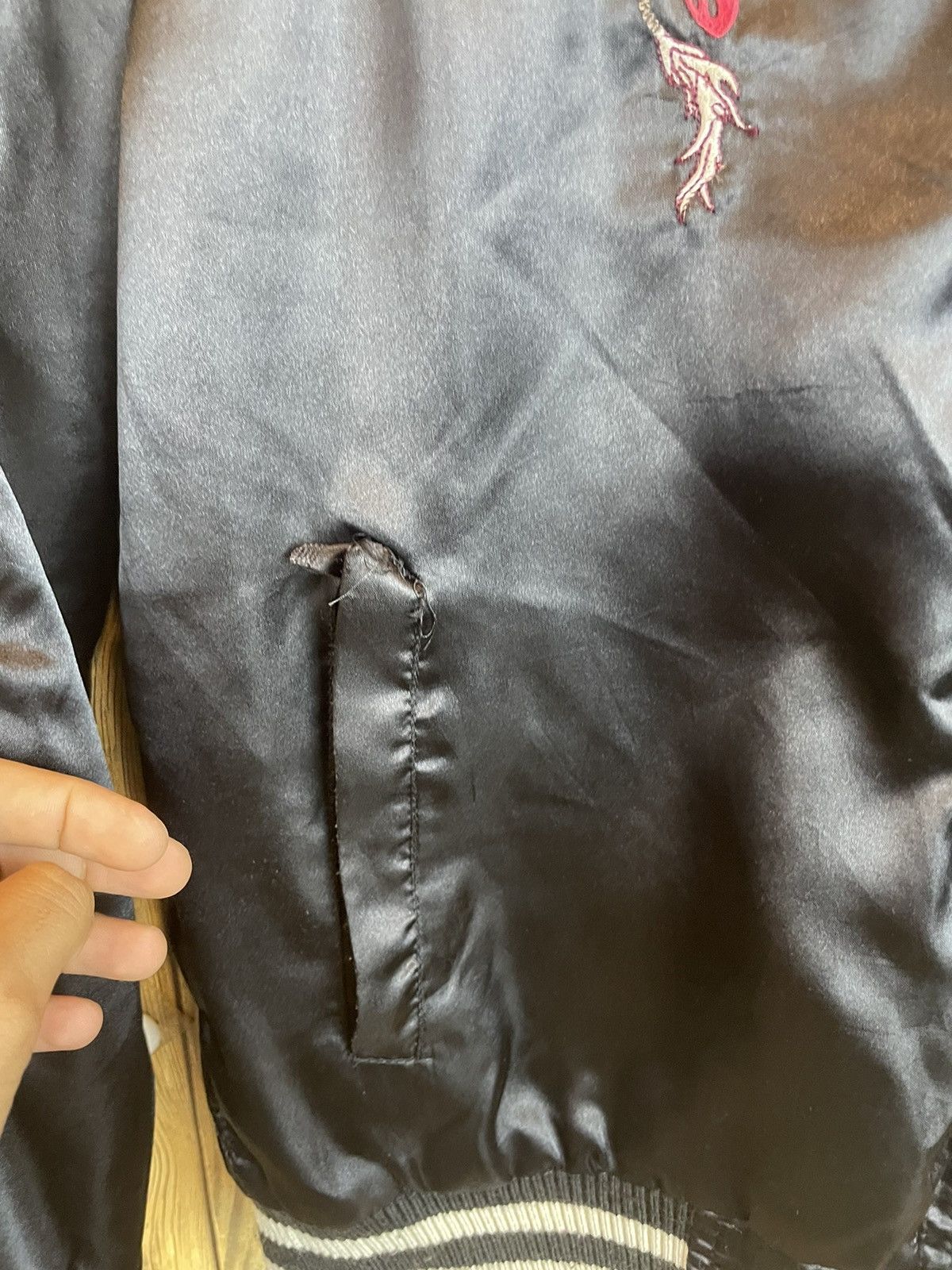 Japanese Brand × Vintage Vintage Sukajan Souvenier Jacket Dragon Size US M / EU 48-50 / 2 - 7 Thumbnail