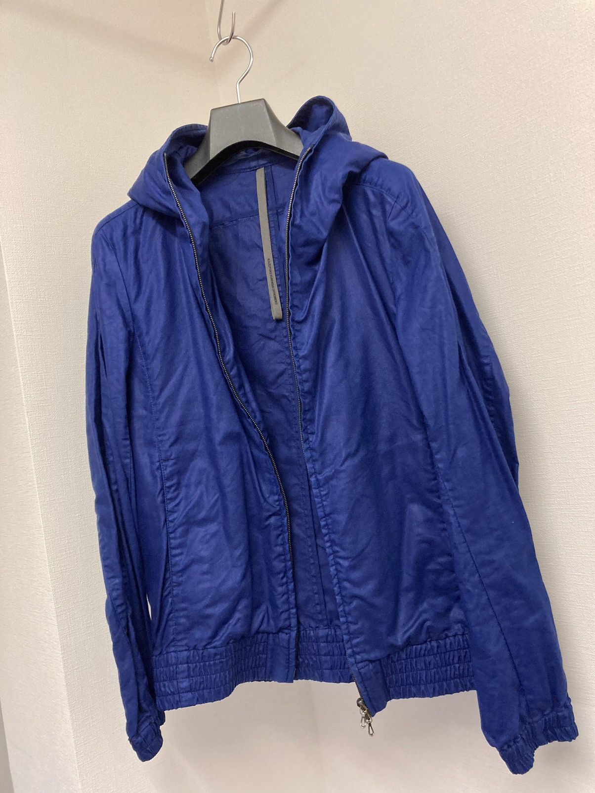 Attachment × Japanese Brand × Kazuyuki Kumagai Attachment KAZUYUKI KUMAGAI Tencel Zip-Up Hoodie ink blue Size US M / EU 48-50 / 2 - 5 Thumbnail