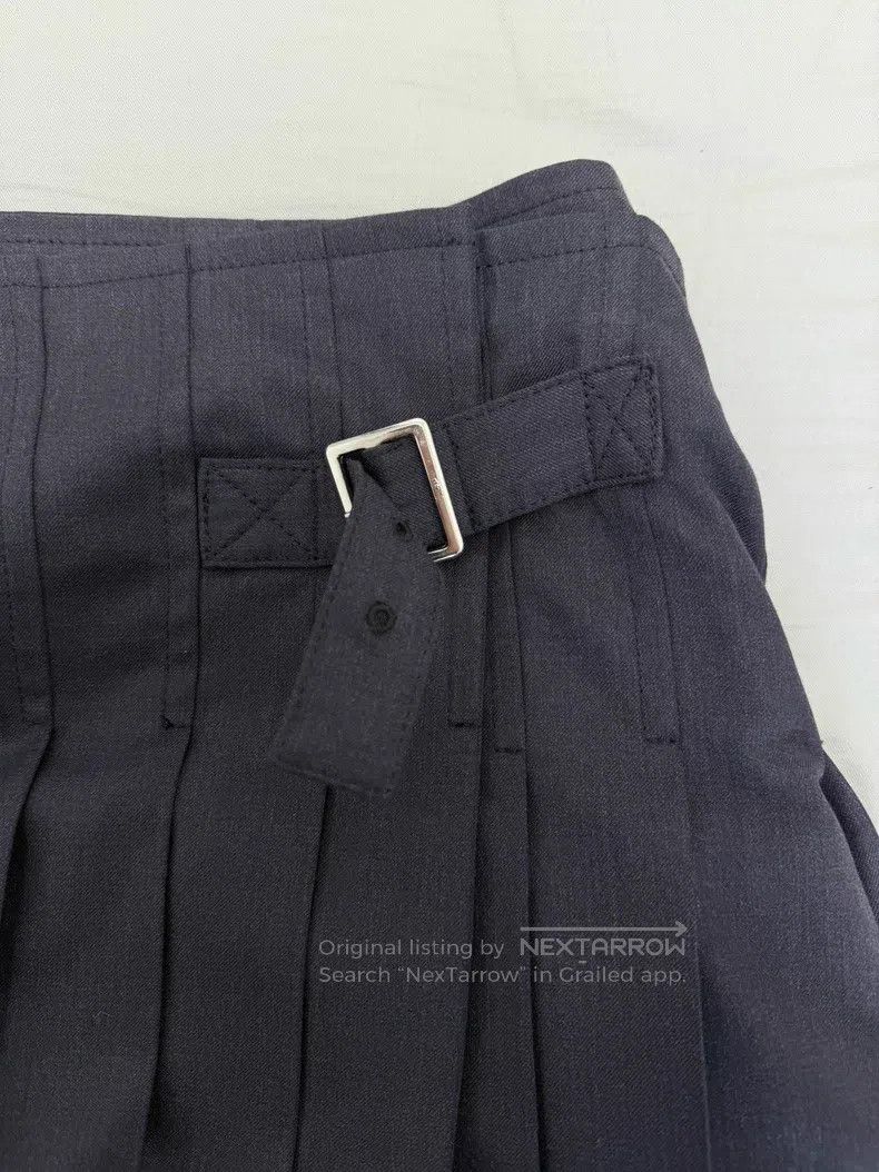Comme des Garcons Comme Des Garcons size M Asymmetrical pleated skirt Size 23" - 4 Thumbnail