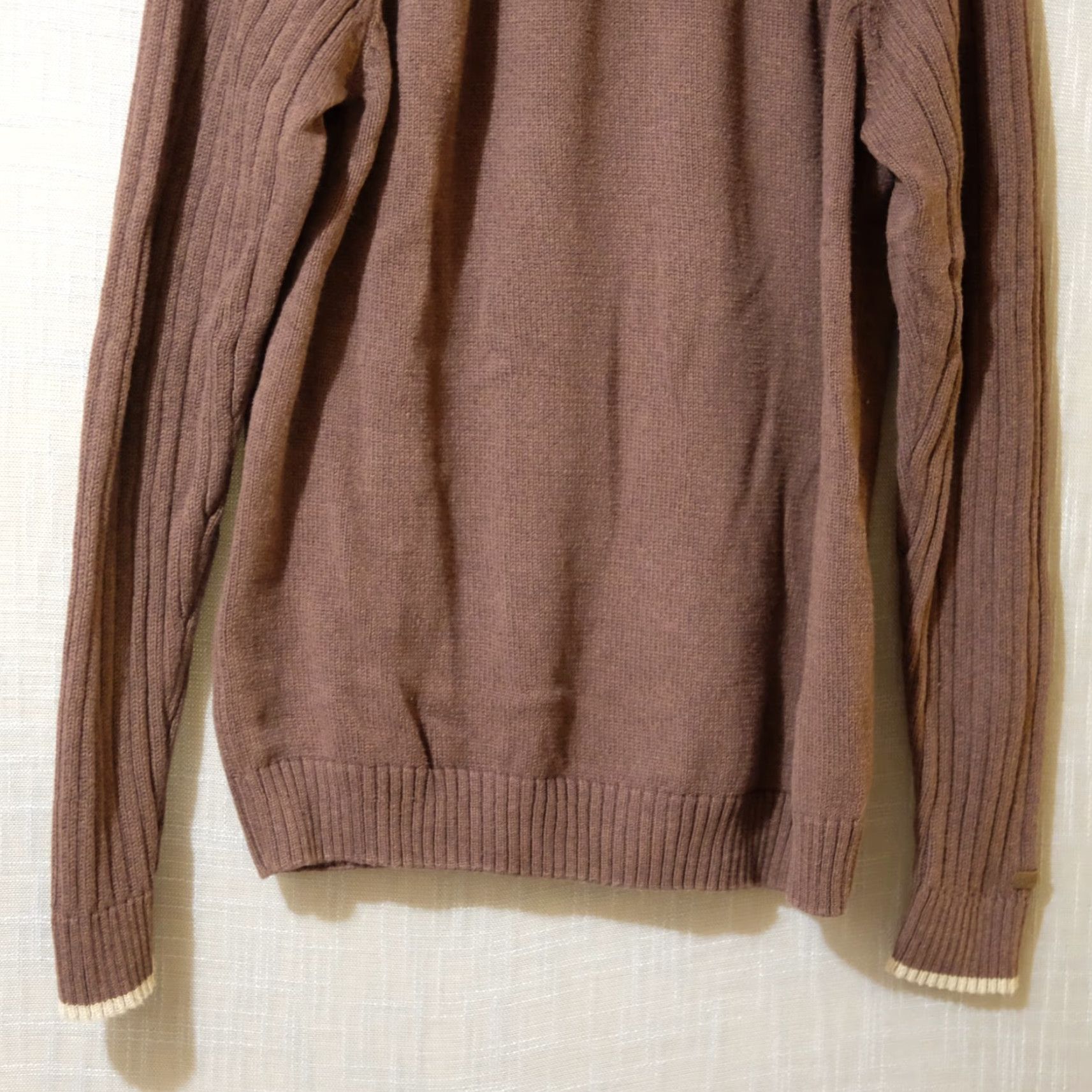 Vintage Columbia Pullover Sweater Brown Crew Neck Ribbed 100% Cotton Mens XL #A2-60 Size US XL / EU 56 / 4 - 3 Thumbnail