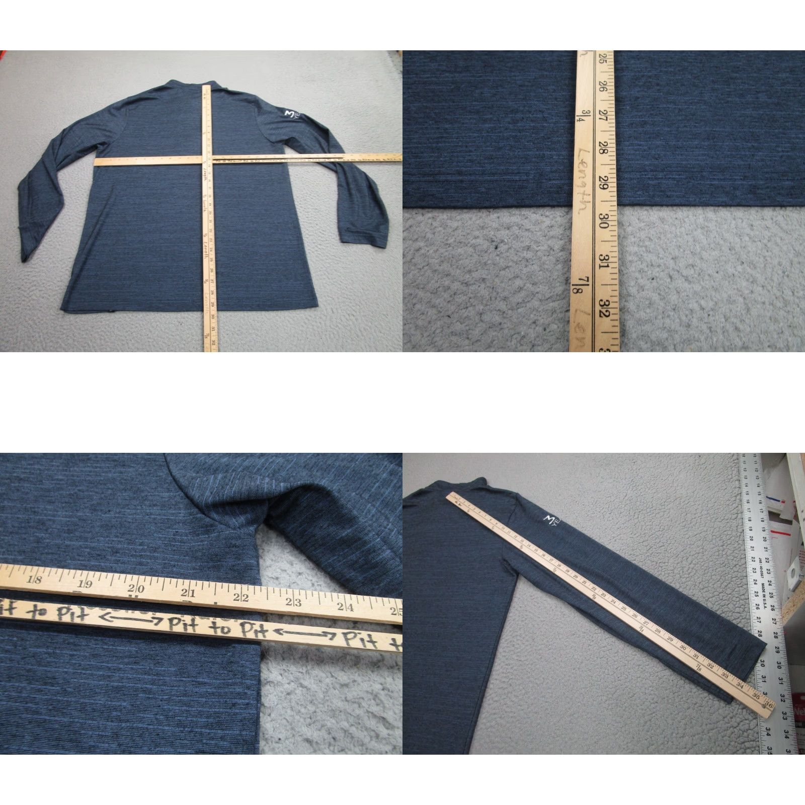 TravisMathew Travis Mathew Sweater Mens Large Blue Insomniac Games 30 Years Employee 1/4 Zip Size US L / EU 52-54 / 3 - 8 Thumbnail