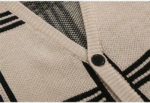 Vintage Fukuoka x Ayami Flannel Beige Cardigan Sweater Size US XL / EU 56 / 4 - 7 Thumbnail