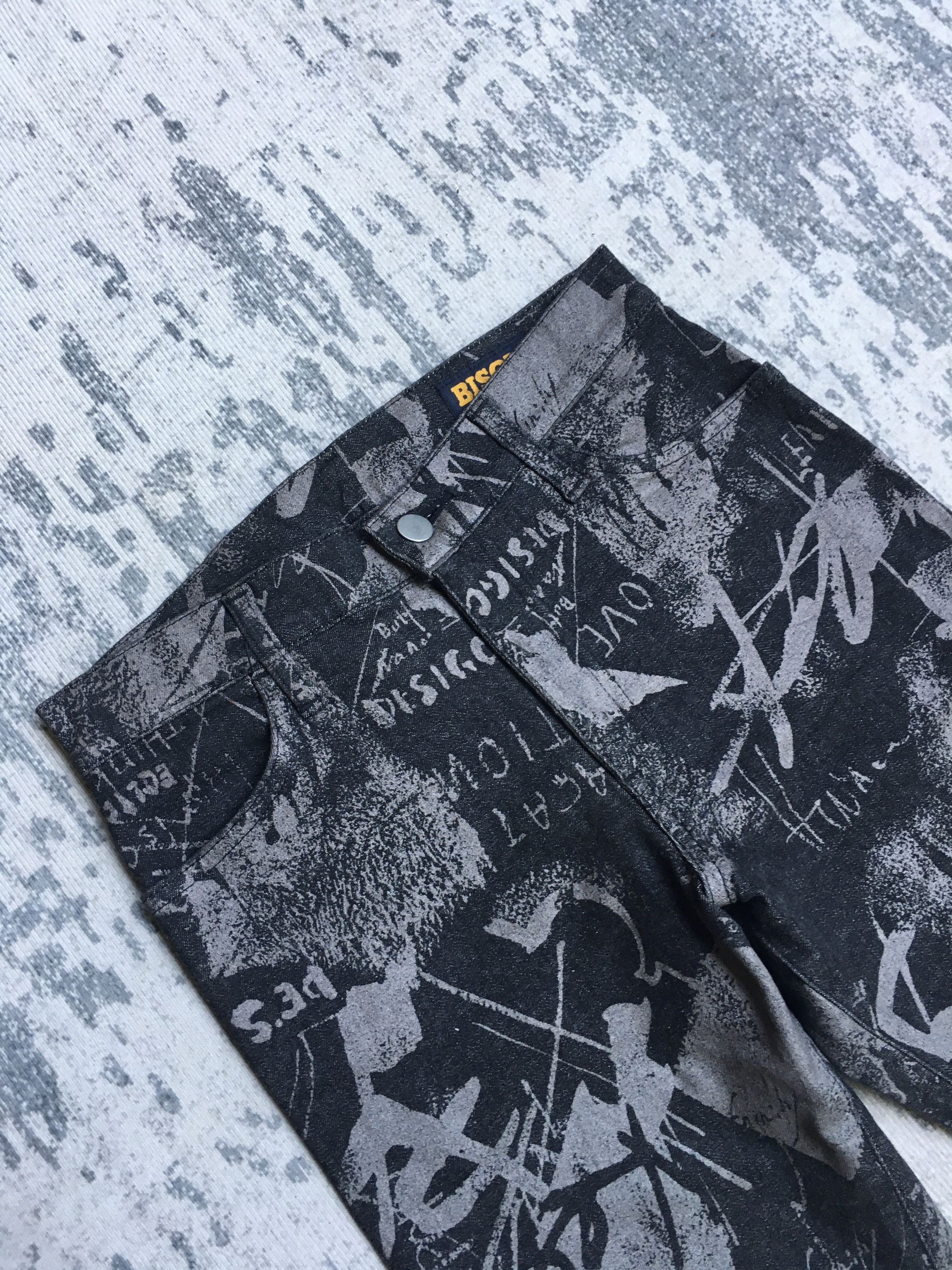 Japanese Brand Bison Flare Jeans Size US 28 / EU 44 - 4 Thumbnail