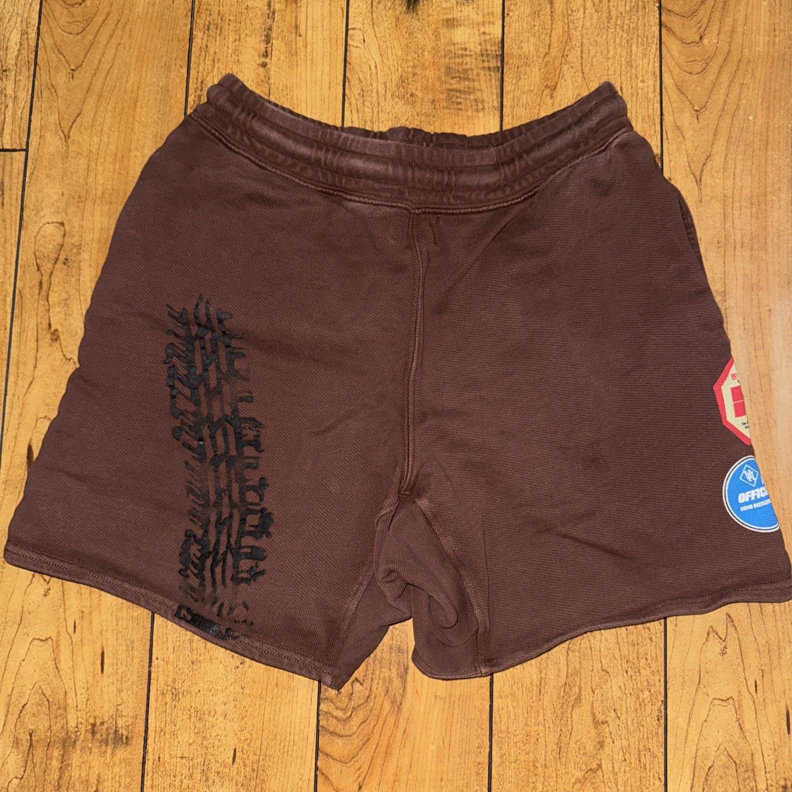 Vintage Urban Necessities Volleyball Sweat Shorts Brown S 28x7 Size US 28 / EU 44 - 7 Thumbnail