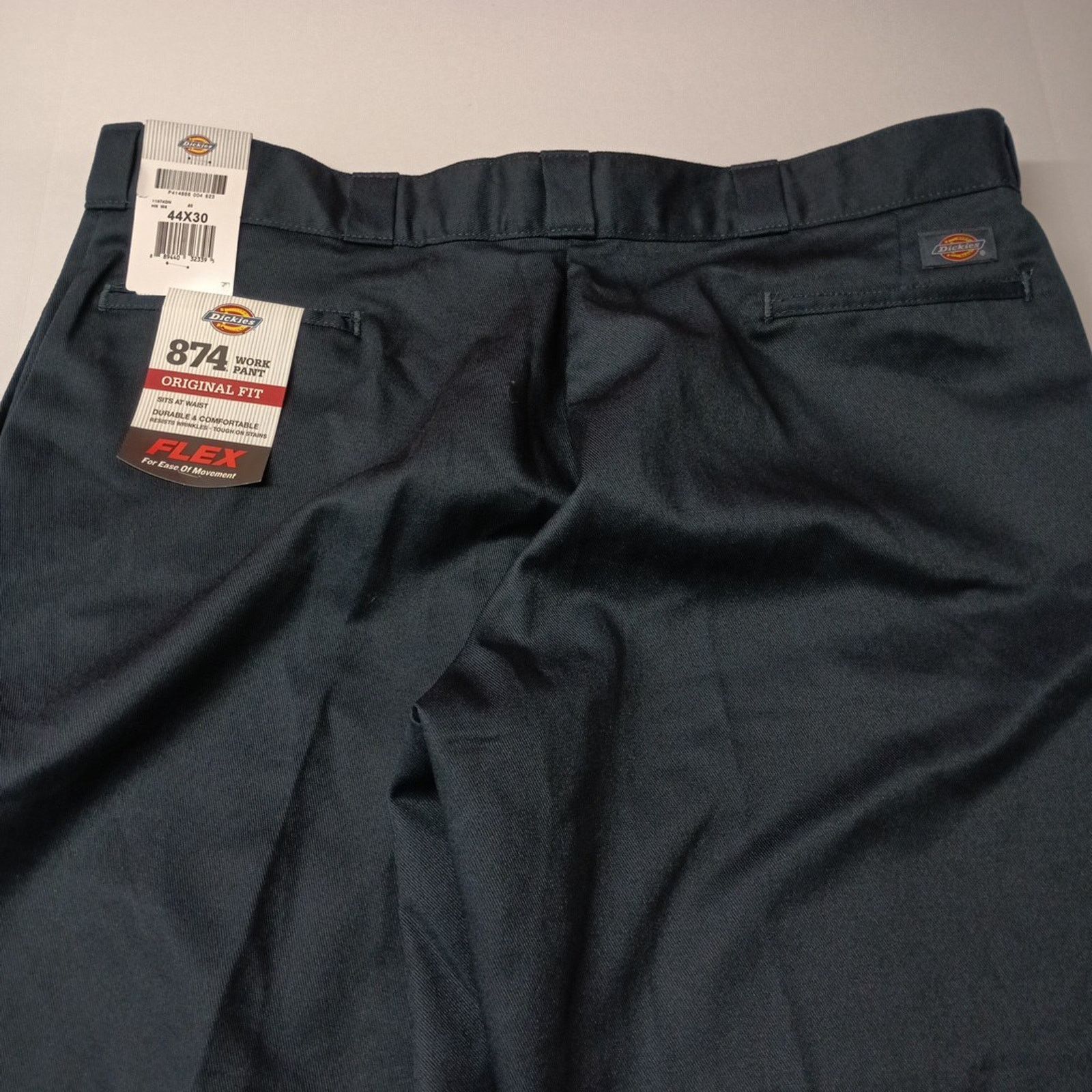 Dickies Dickies 874 Work Pants Men's 44x30 Flex Blue Original Fit Size US 44 / EU 60 - 7 Thumbnail