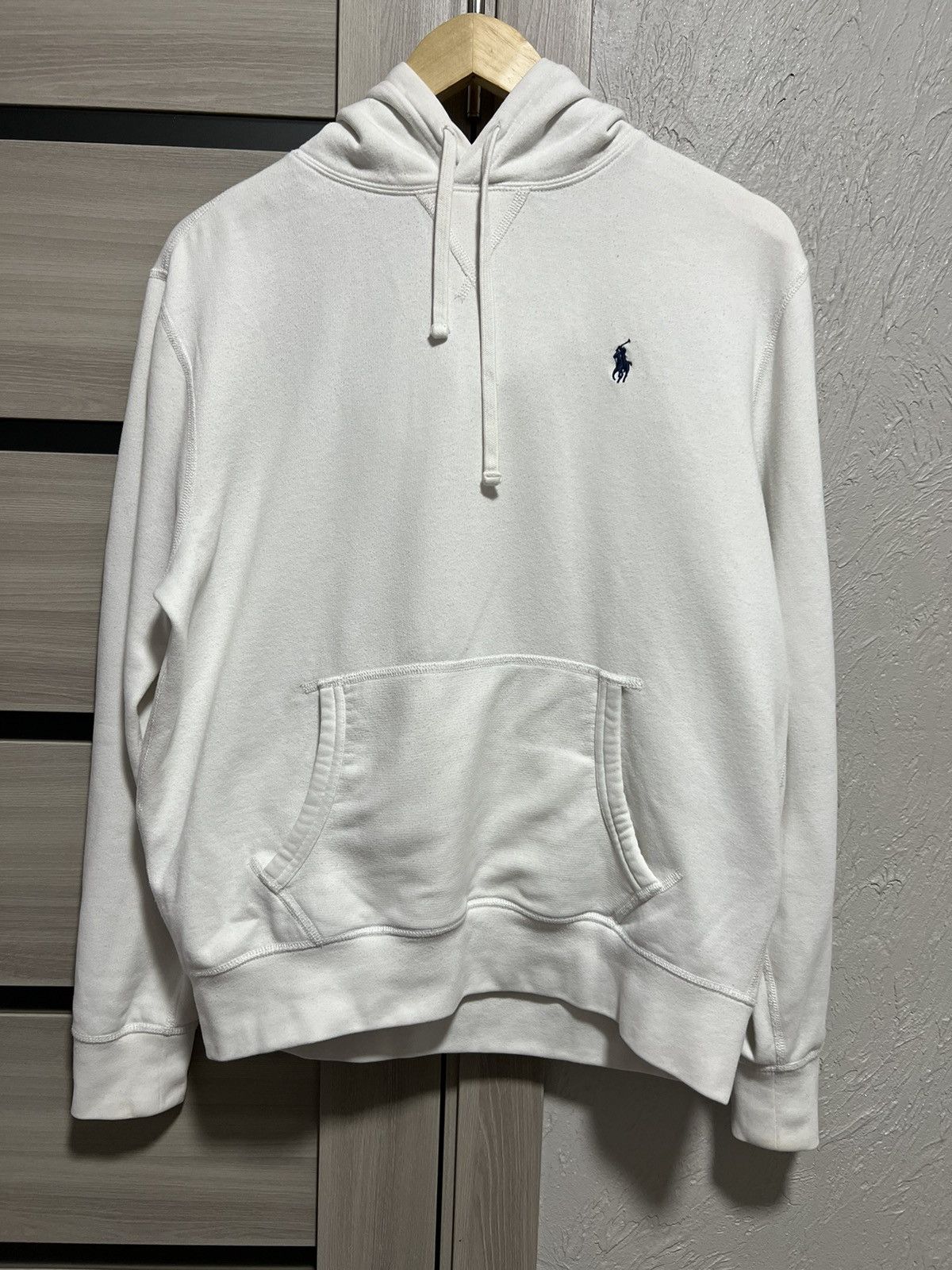 Ralph Lauren RARE Polo Ralph Lauren White Hoodie Old Money Size US M / EU 48-50 / 2 - 8 Thumbnail