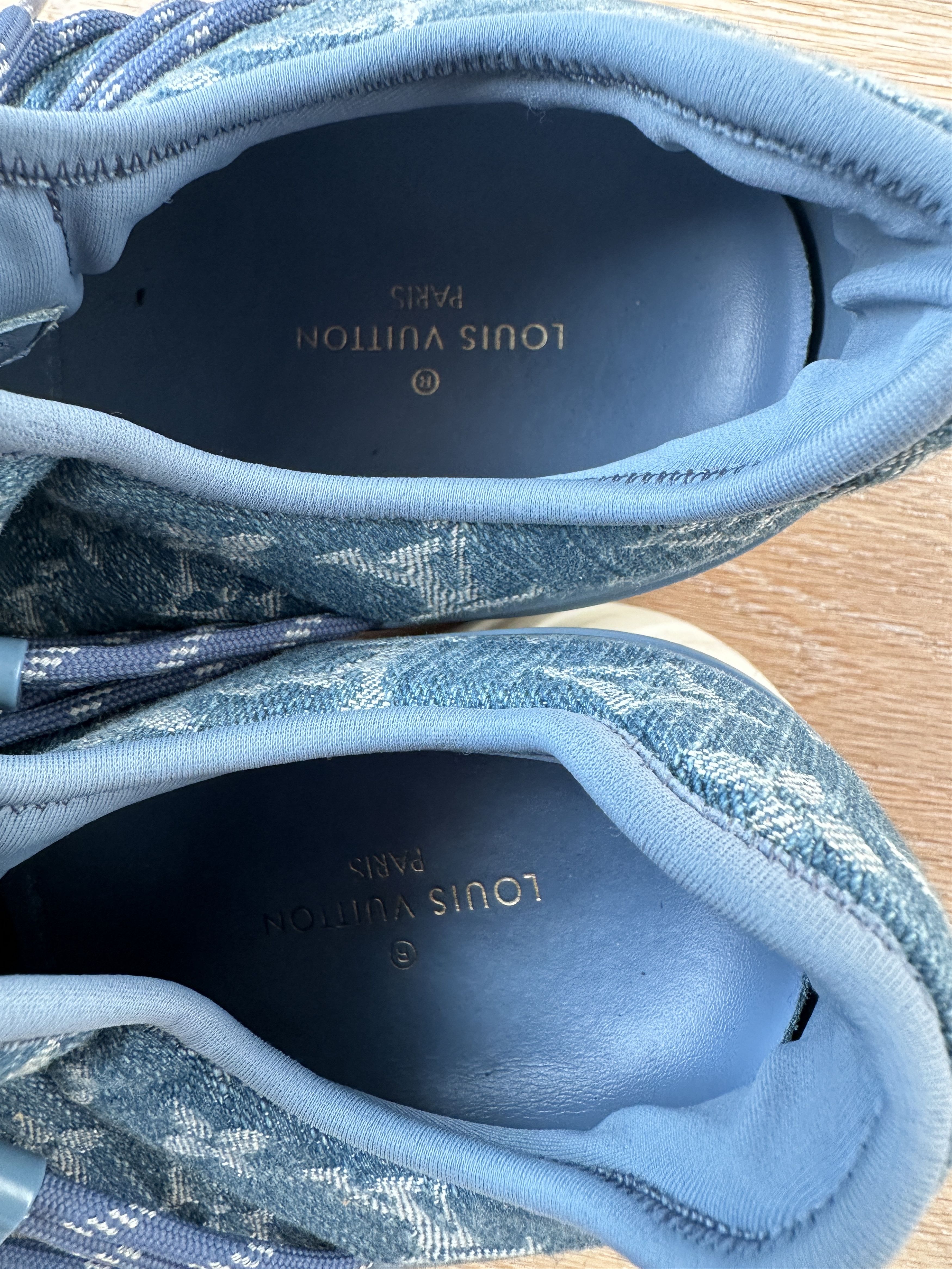Louis Vuitton LV Monogram Sneakers Size US 6.5 / EU 39-40 - 7 Thumbnail