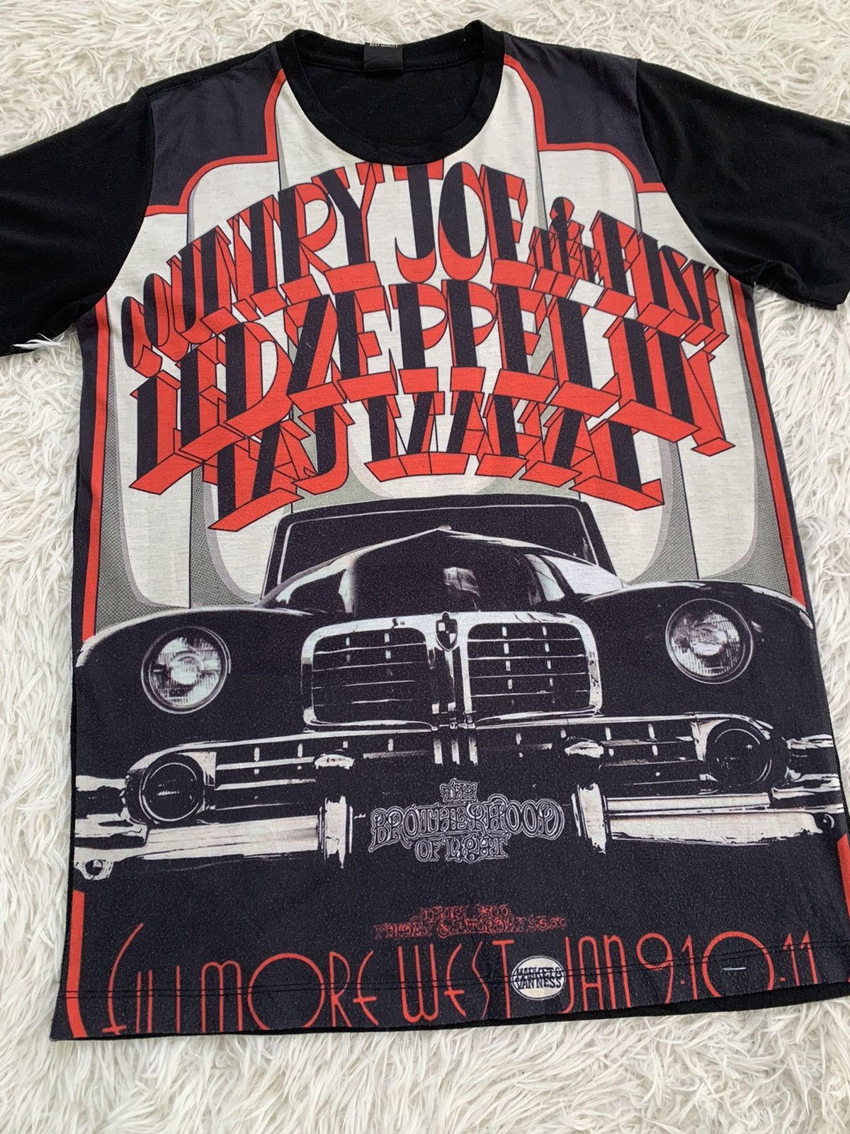 Band Tees Country Joe & The Fish Led Zeppelin Taj Mahal Tee Size US L / EU 52-54 / 3 - 2 Thumbnail