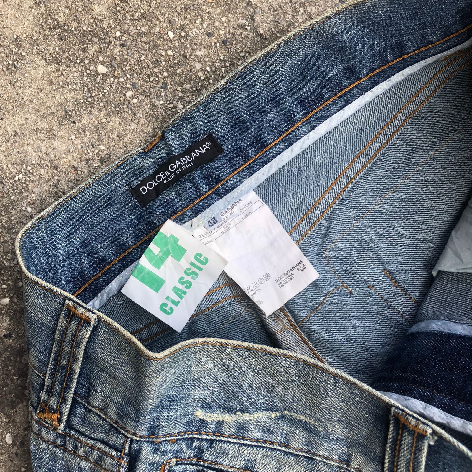 Dolce & Gabbana Dolce Gabbana Distressed Jeans Size US 32 / EU 48 - 9 Thumbnail