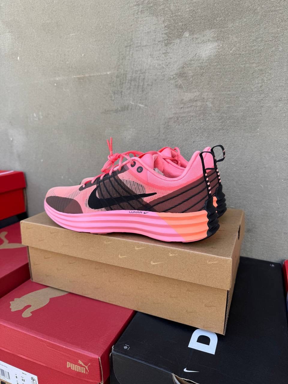 Nike Mens Nike Lunar Roam Premium Pink Gaze Sz Size US 9 / EU 42 - 2 Thumbnail