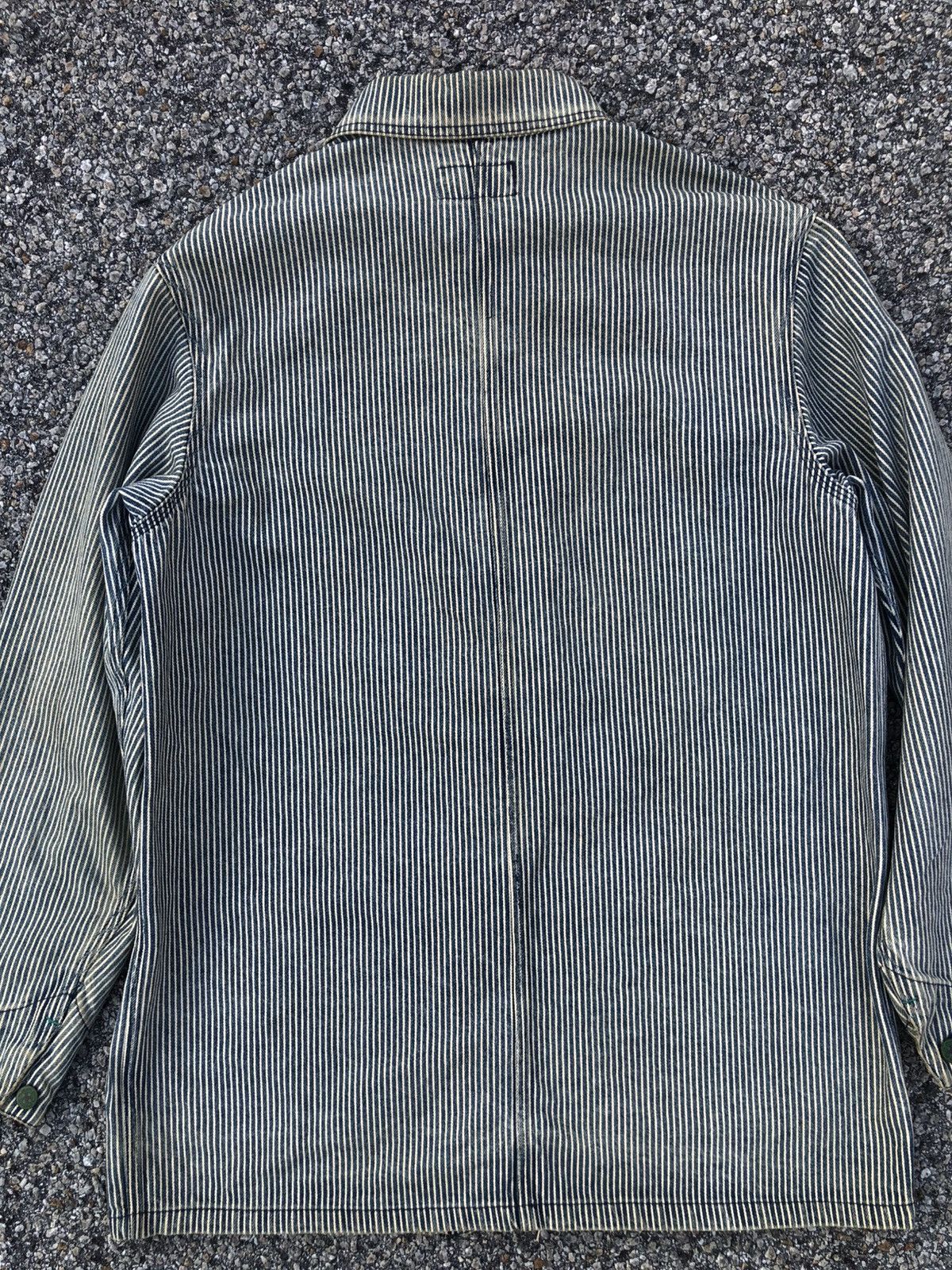 Oshkosh Vintage Oshkosh Chore Jacket Hickory Stripe Wabash Size US L / EU 52-54 / 3 - 12 Thumbnail