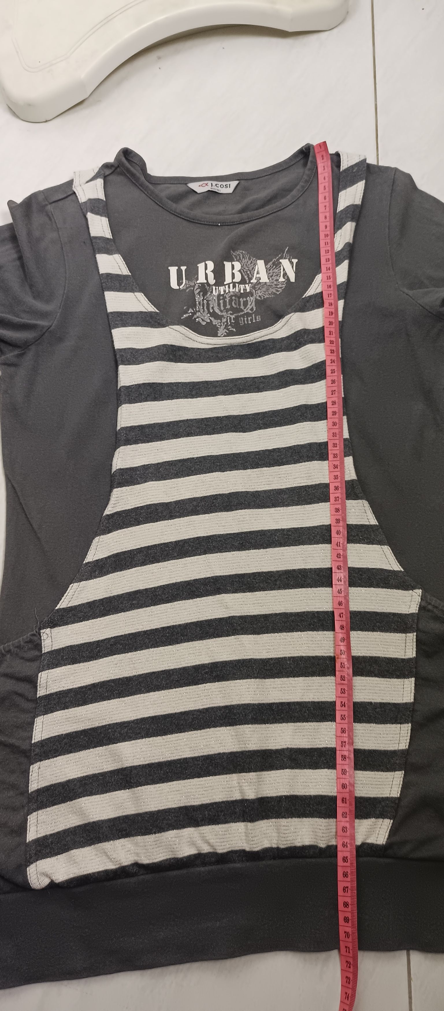 If Six Was Nine × Japanese Brand J.COSI Urban Utility Stripped Long Sleeve tight on the body Size L / US 10 / IT 46 - 8 Thumbnail