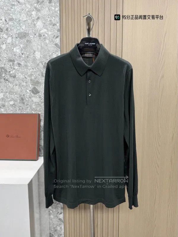 Loro Piana Loro Piana Men's Solid Long. Size US M / EU 48-50 / 2 - 4 Thumbnail