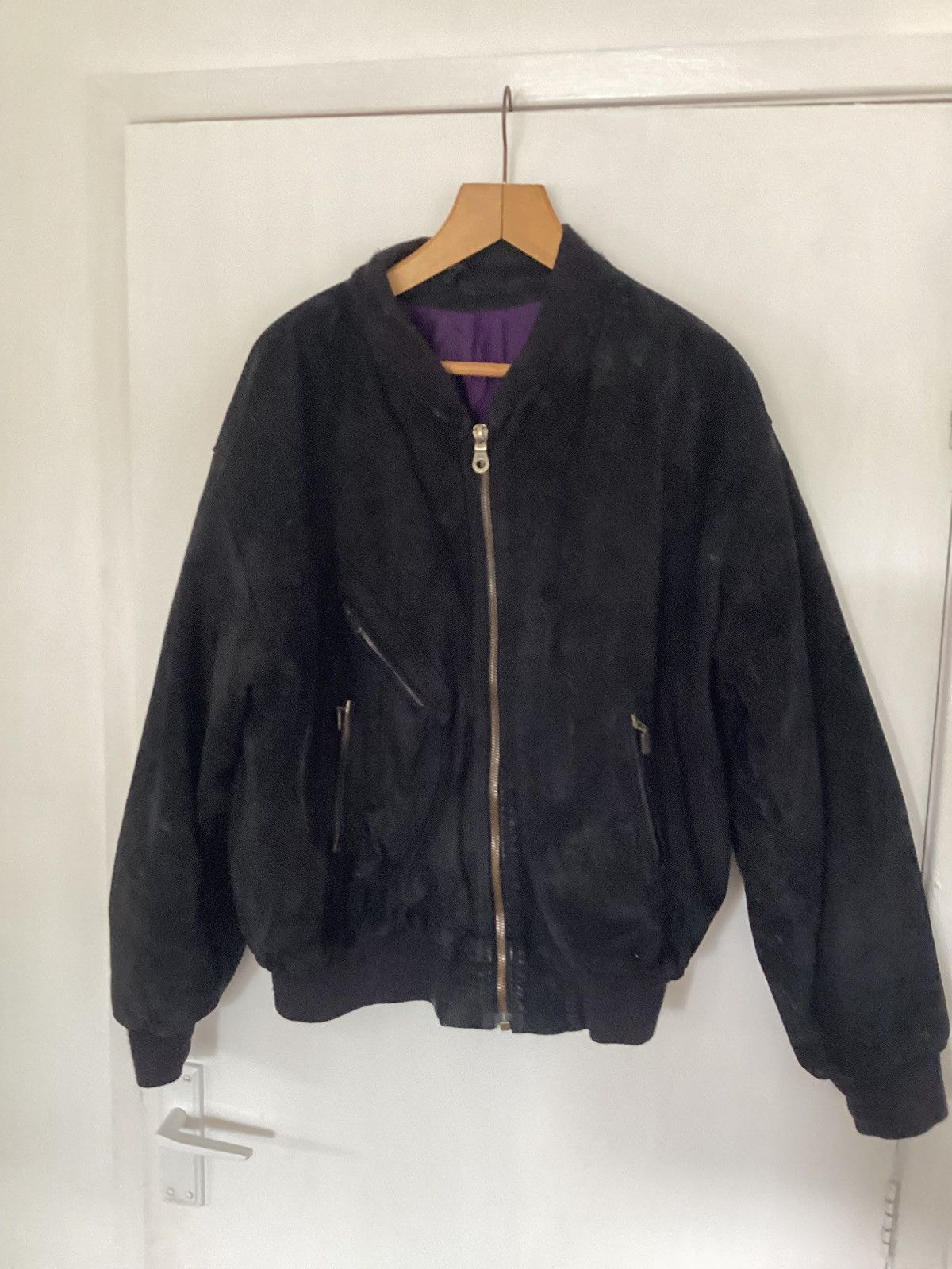 Other Vintage 1991 Naked Lunch Promo Suede Jacket Size US M / EU 48-50 / 2 - 1 Thumbnail