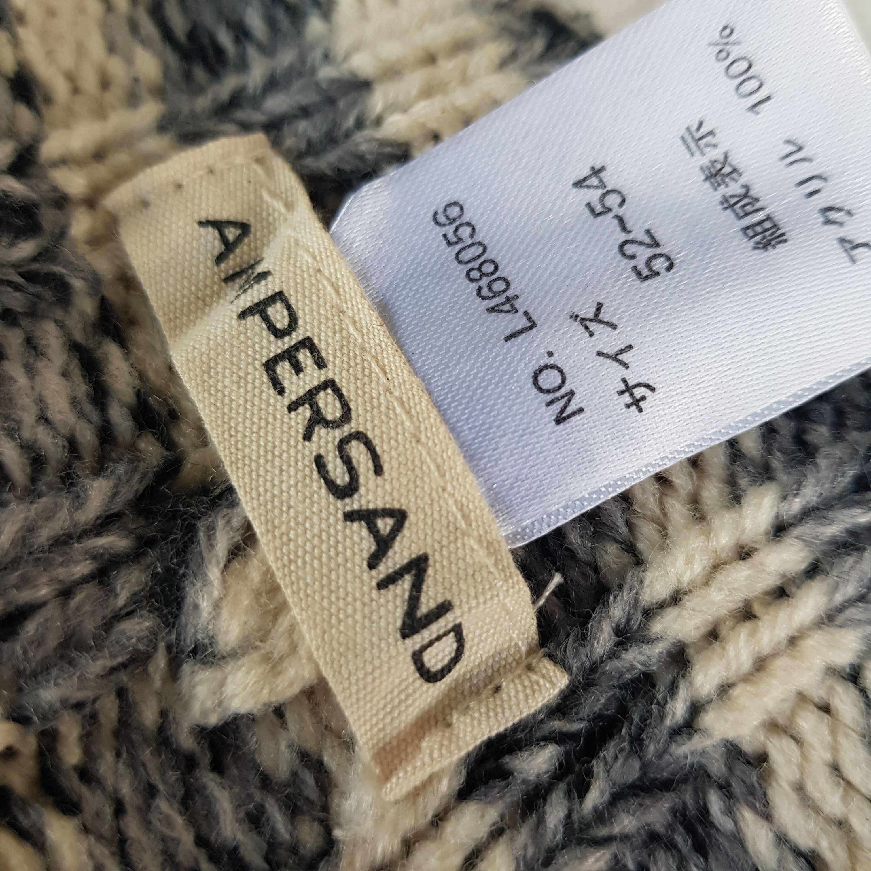 Homespun Knitwear Vintage Ampersanad Beanie Striped Ribbed Knit Snow Caps Hats Size ONE SIZE - 7 Thumbnail