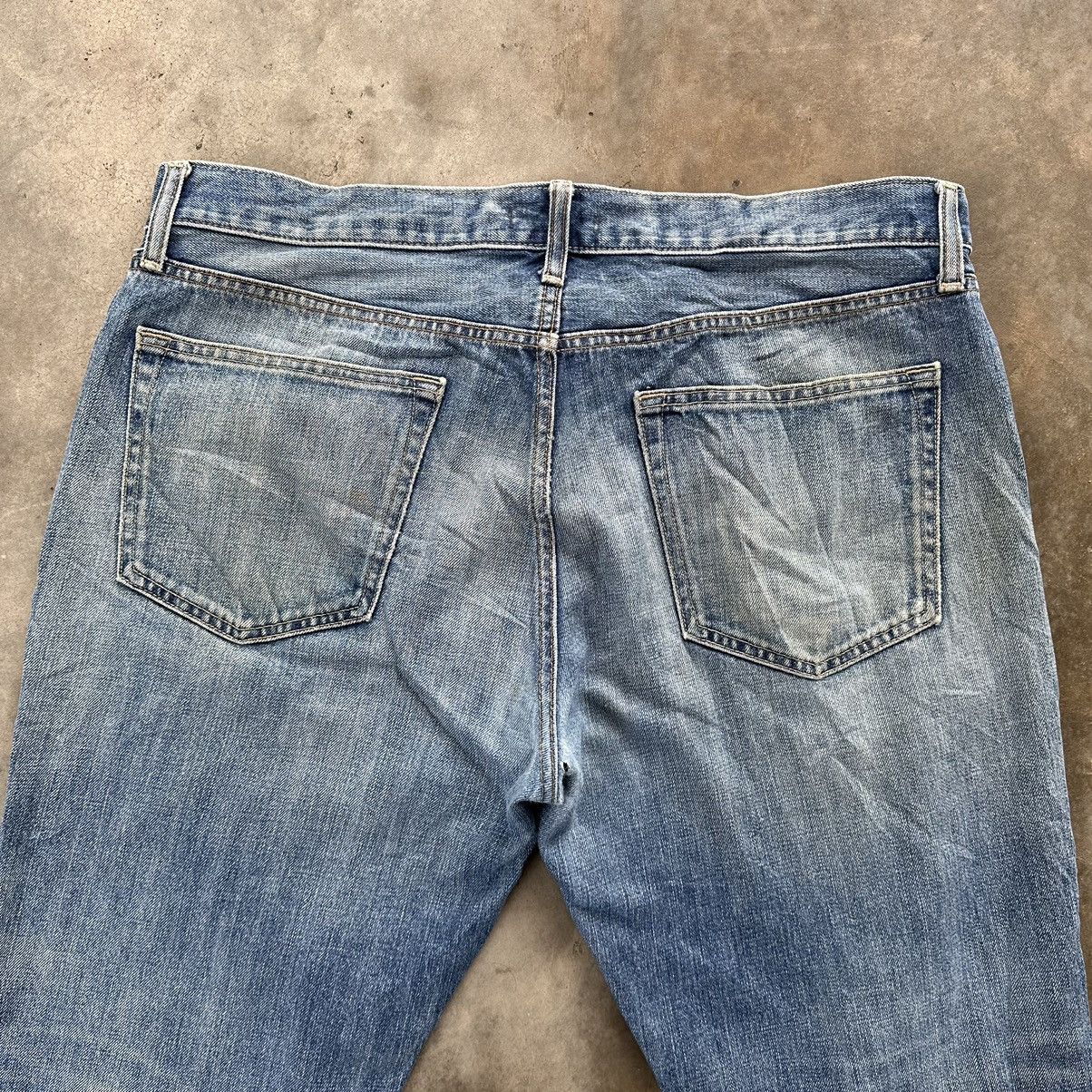 Japanese Brand Vintage Japanese Distressed Faded Denim Jean Pant W38 Size US 38 / EU 54 - 12 Thumbnail