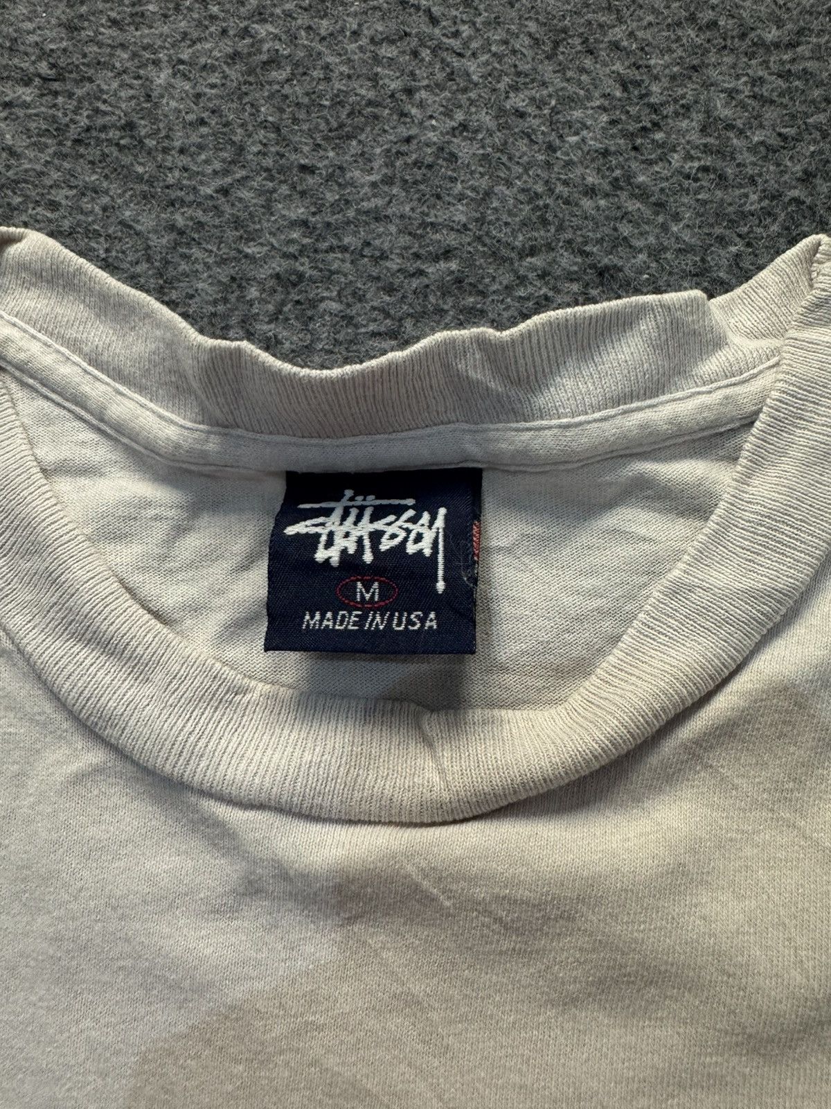 Stussy Vintage stussy logo basic tshirt Size US M / EU 48-50 / 2 - 6 Thumbnail