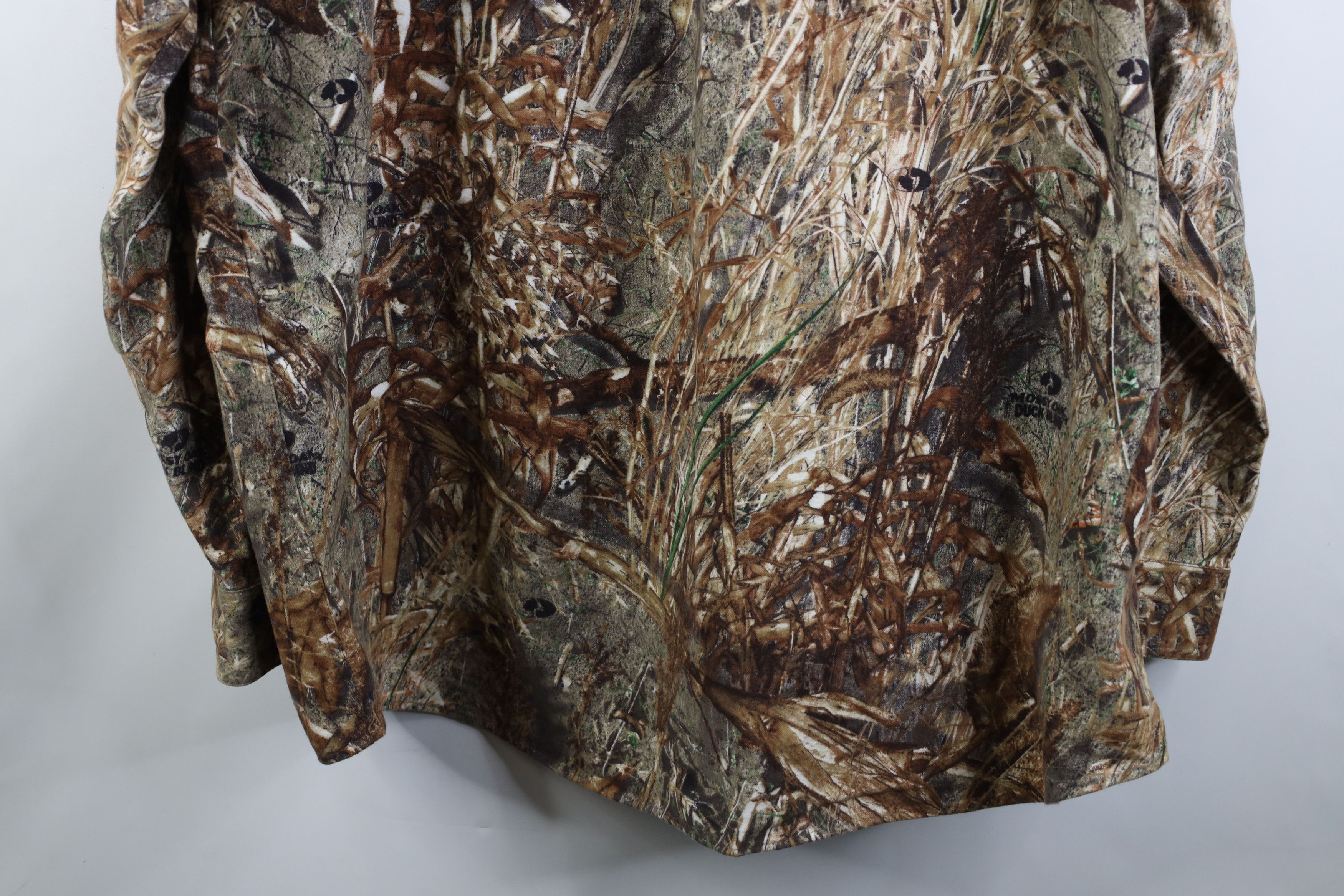 Mossy Oaks Vintage Mossy Oak Camouflage Cloth Collared Button Shirt Size US XXL / EU 58 / 5 - 15 Thumbnail