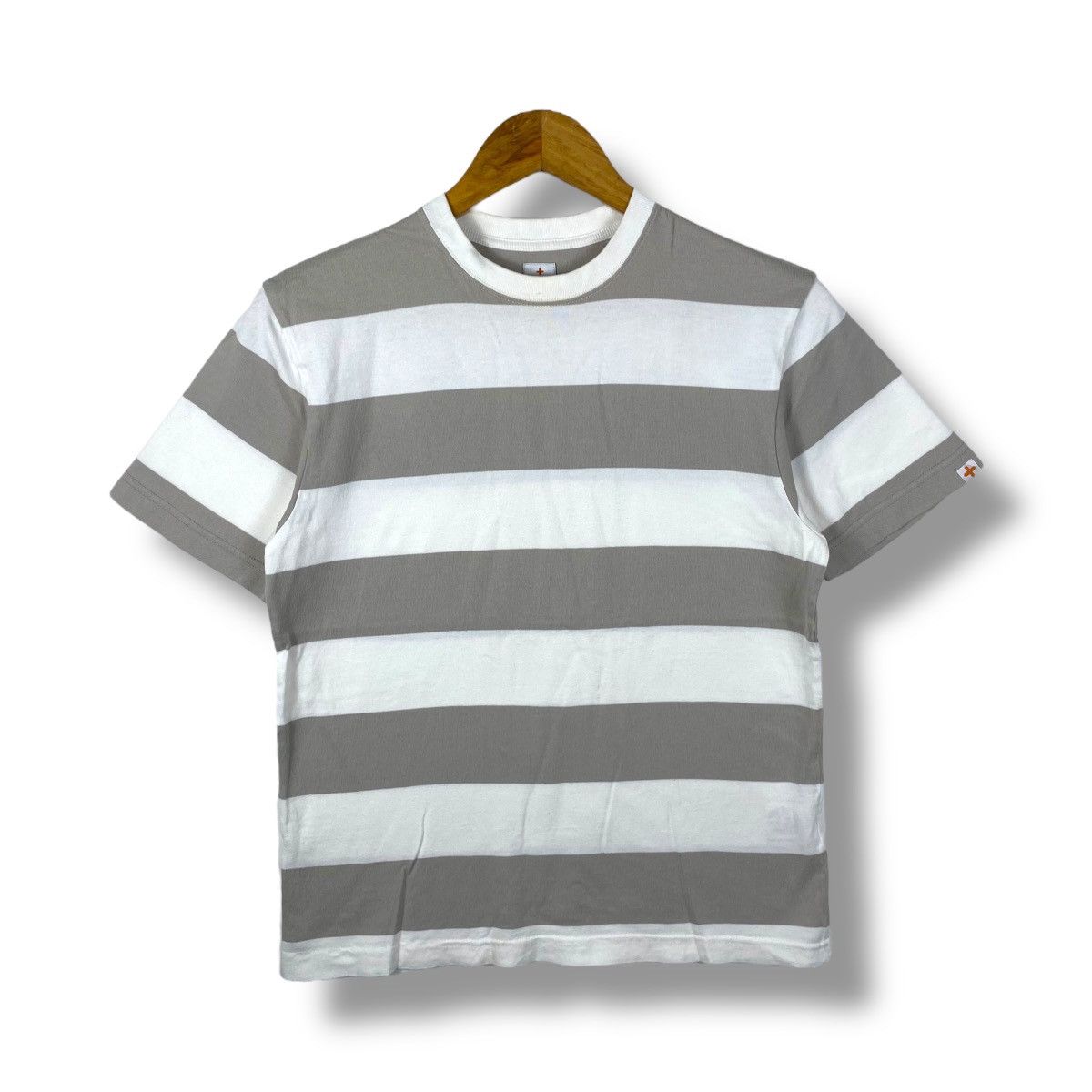 Head Porter Japanese Brand HEAD PORTER PLUS Striped Tee Shirt Small Size Size US S / EU 44-46 / 1 - 1 Thumbnail