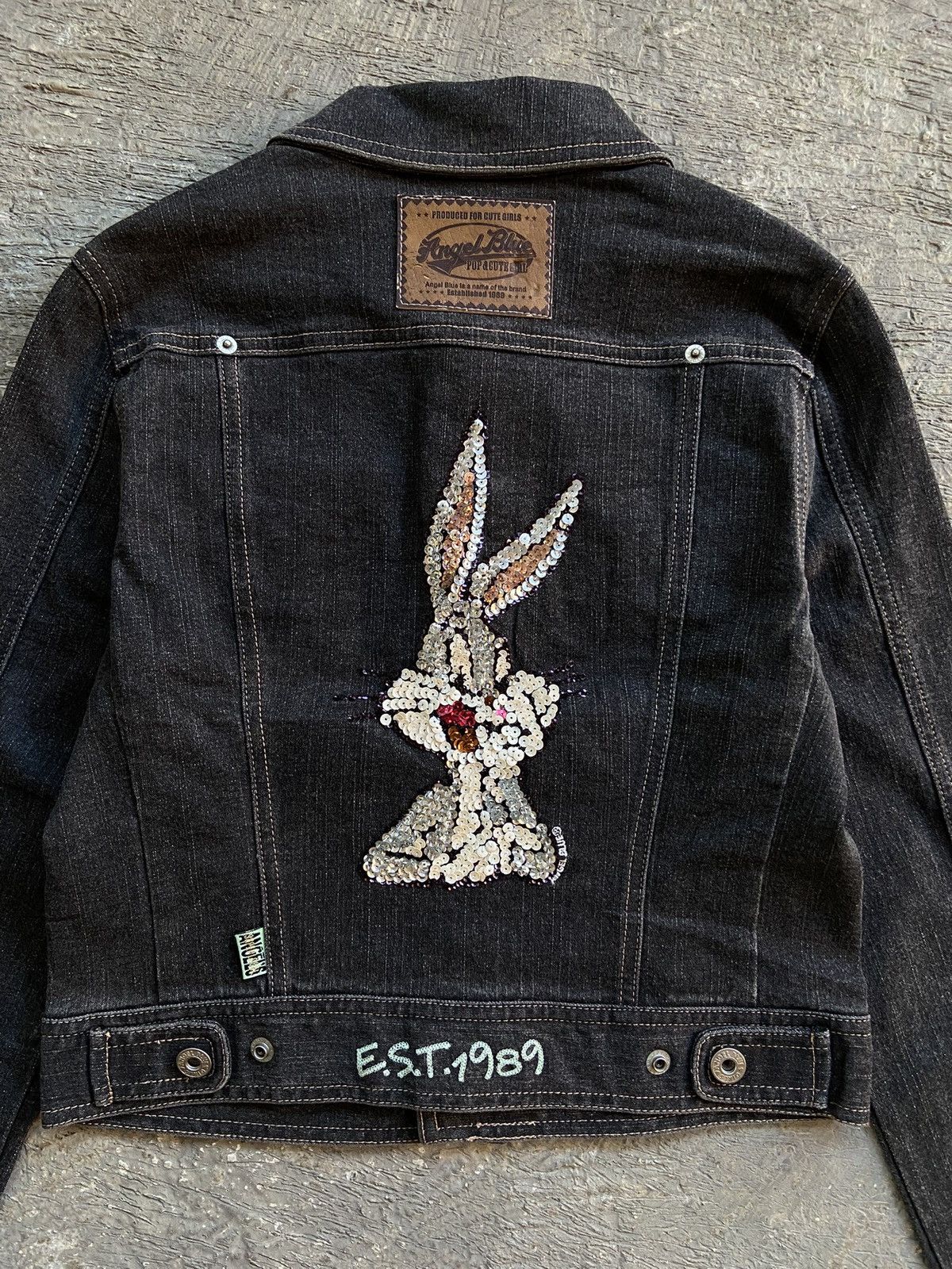Angel Blue “BUNDLE” 2000s Angel Blue - Trucker Denim Jacket Size S / US 4 / IT 40 - 8 Thumbnail