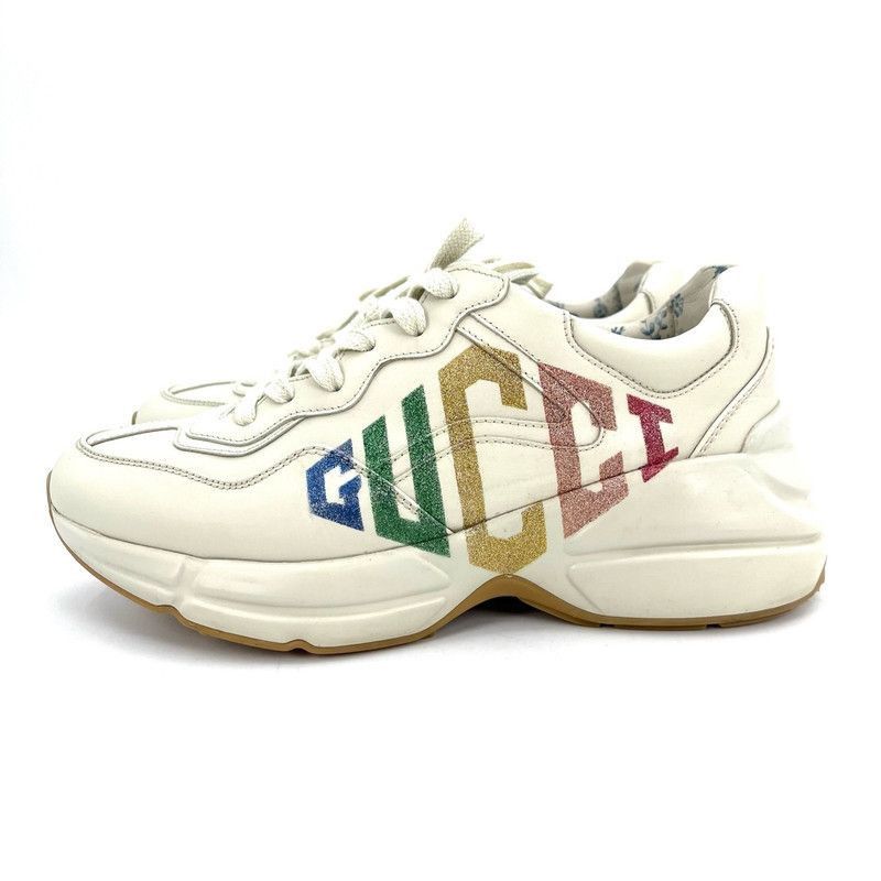 Gucci Gucci Beige Dad Sneakers for Everyday Comfort - Size US 6.5 / EU 39-40 - 6 Thumbnail