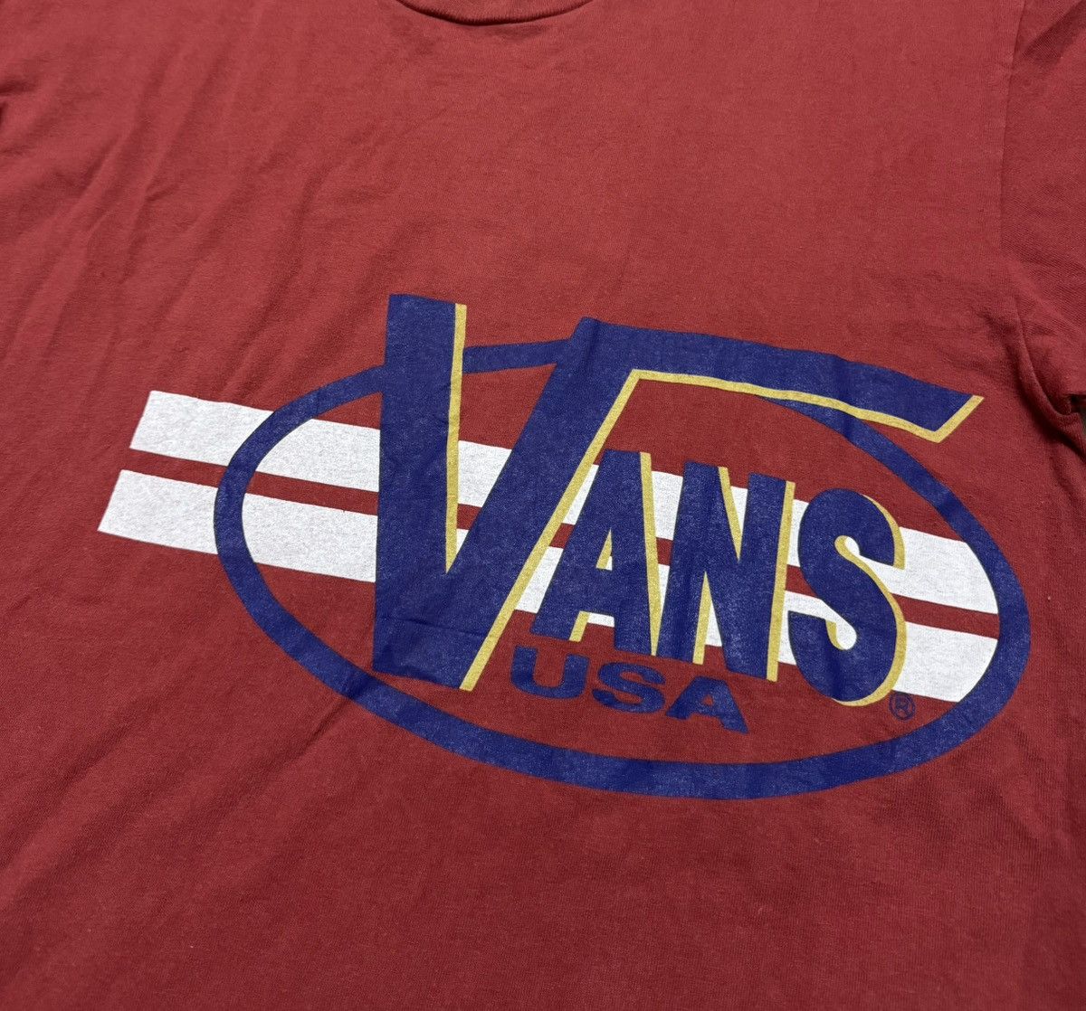Vans × Vintage Vintage VANS USA Streetwear Shirt Size US L / EU 52-54 / 3 - 3 Thumbnail