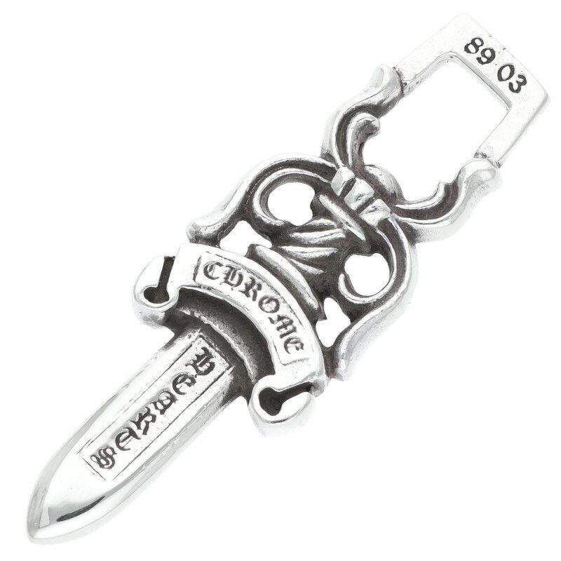 Chrome Hearts Chrome Hearts Dagger Pendant Silver Necklace Size ONE SIZE - 2 Thumbnail