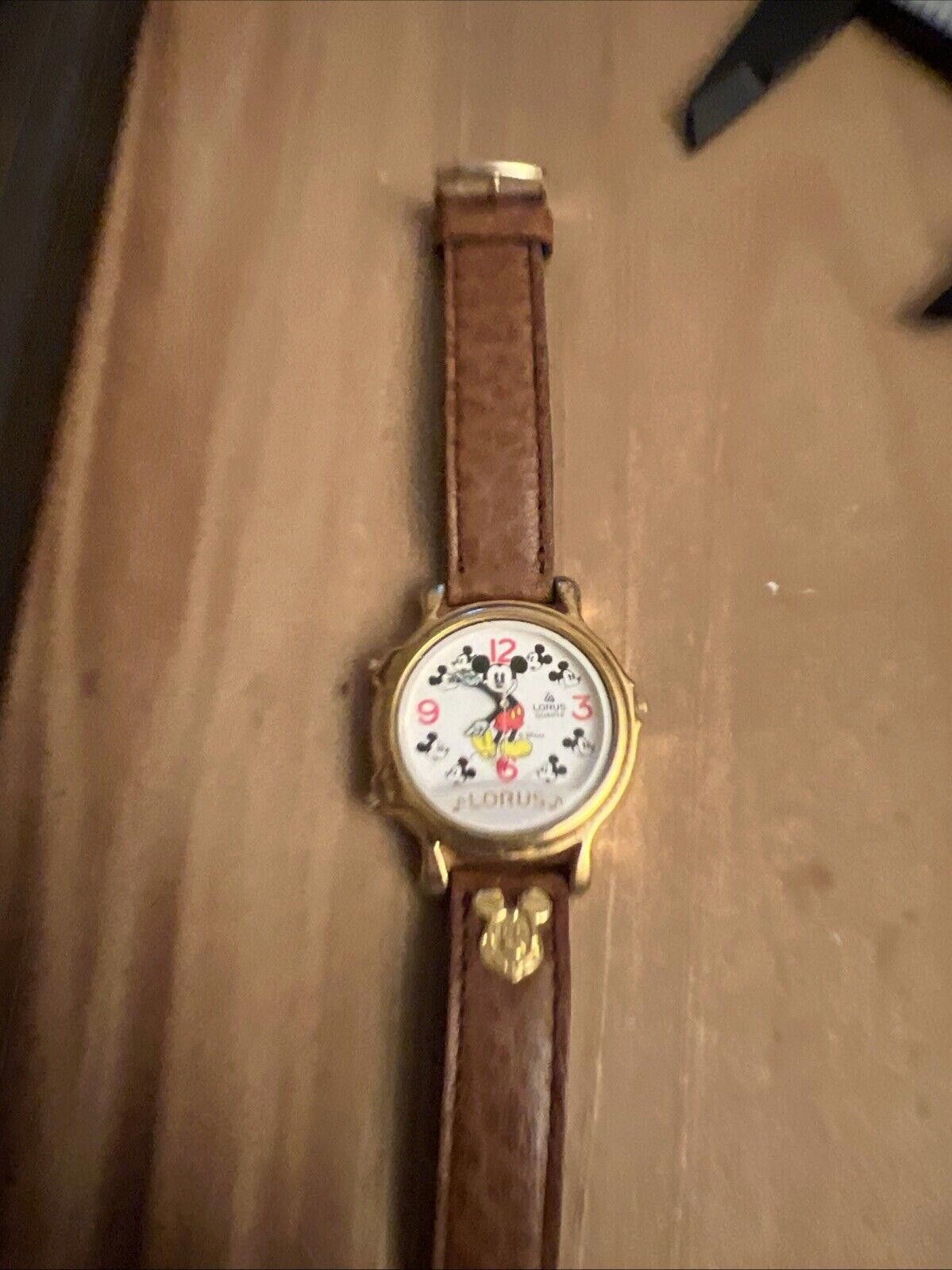 Designer Vintage Lorus Mickey Mouse Musical Watch New Battery Size ONE SIZE - 8 Thumbnail