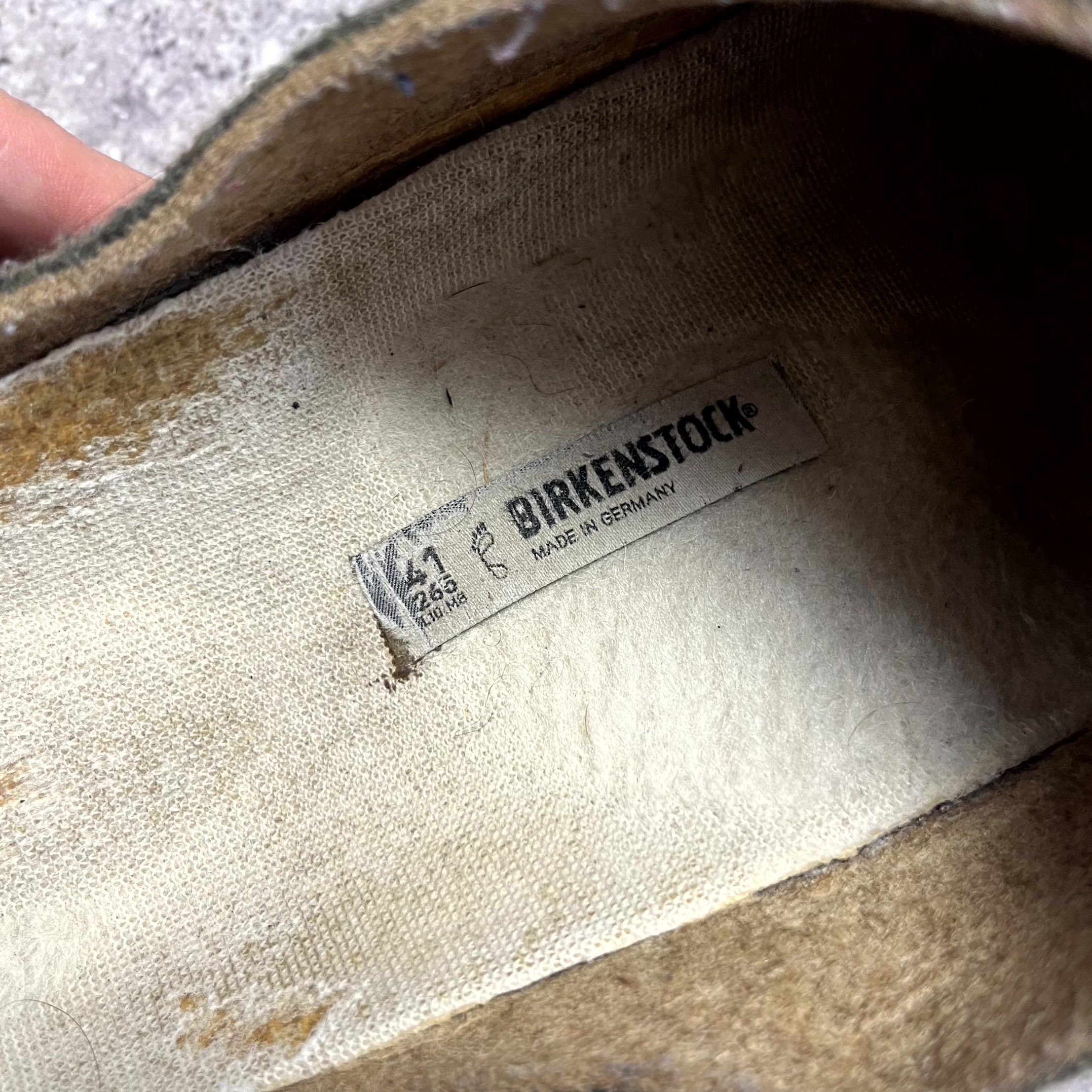 Birkenstock BIRKENSTOCK Kaprun Wool Khaki Size 41 US 7.5 Size US 8 / EU 41 - 8 Thumbnail