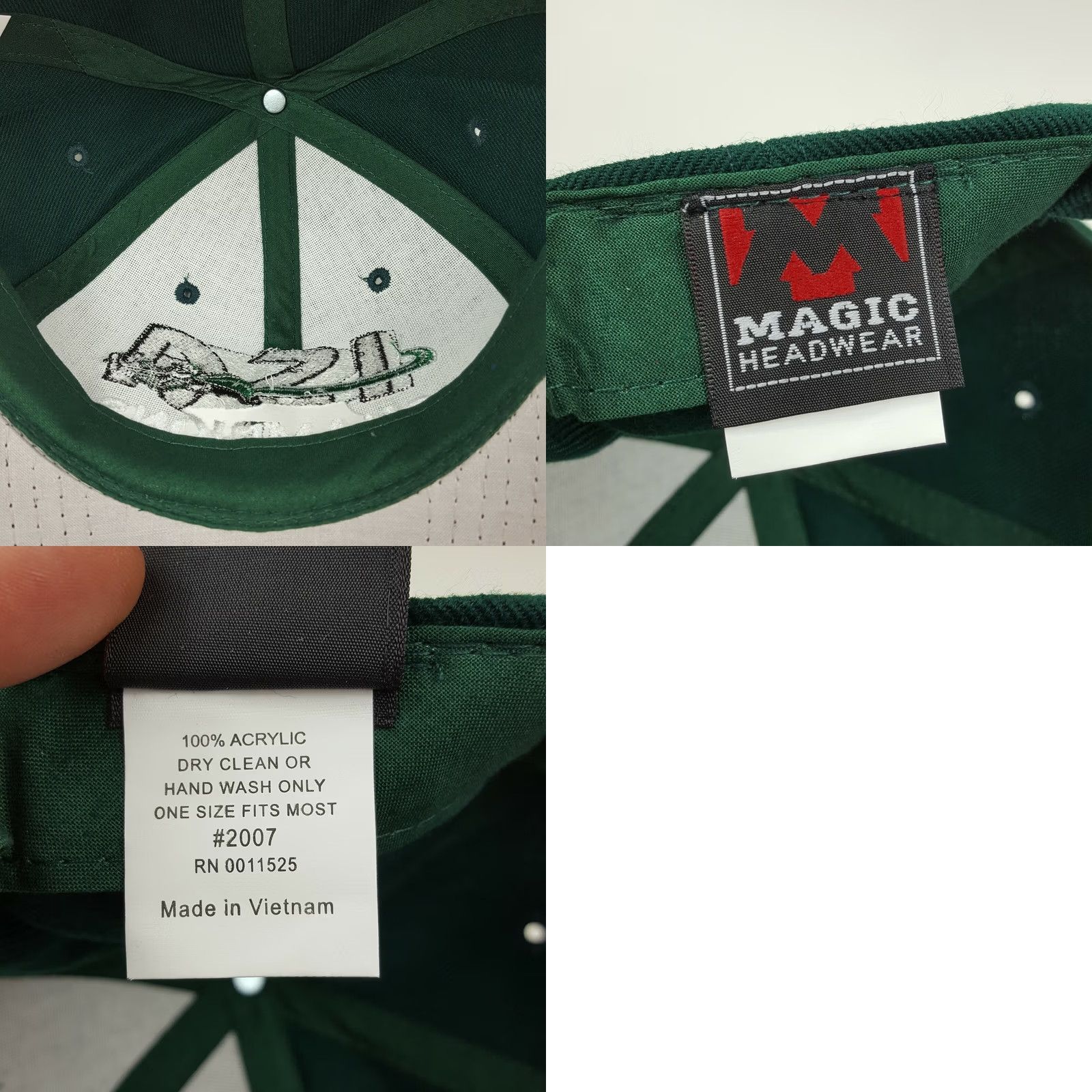 Champion VINTAGE ISA Champions Softball Snapback Hat Sports Association Baseball Cap Y2K Size ONE SIZE - 8 Thumbnail