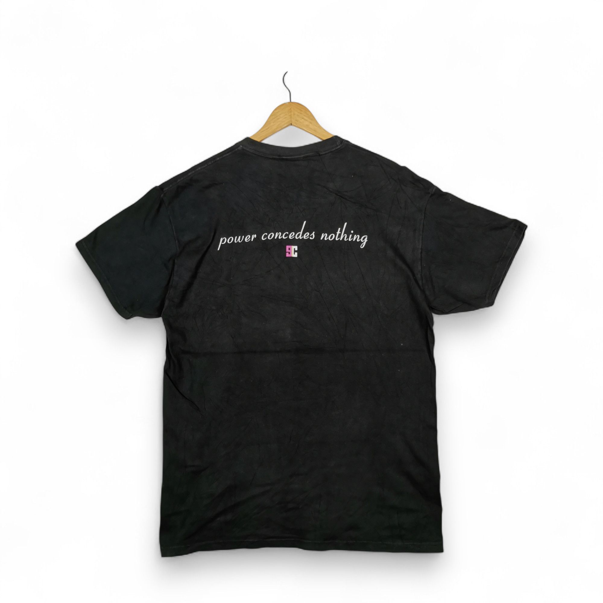 Vintage Vintage 90'S Getto Chic Meeting T-Shirt Nude Hentai Tees Size US L / EU 52-54 / 3 - 2 Thumbnail