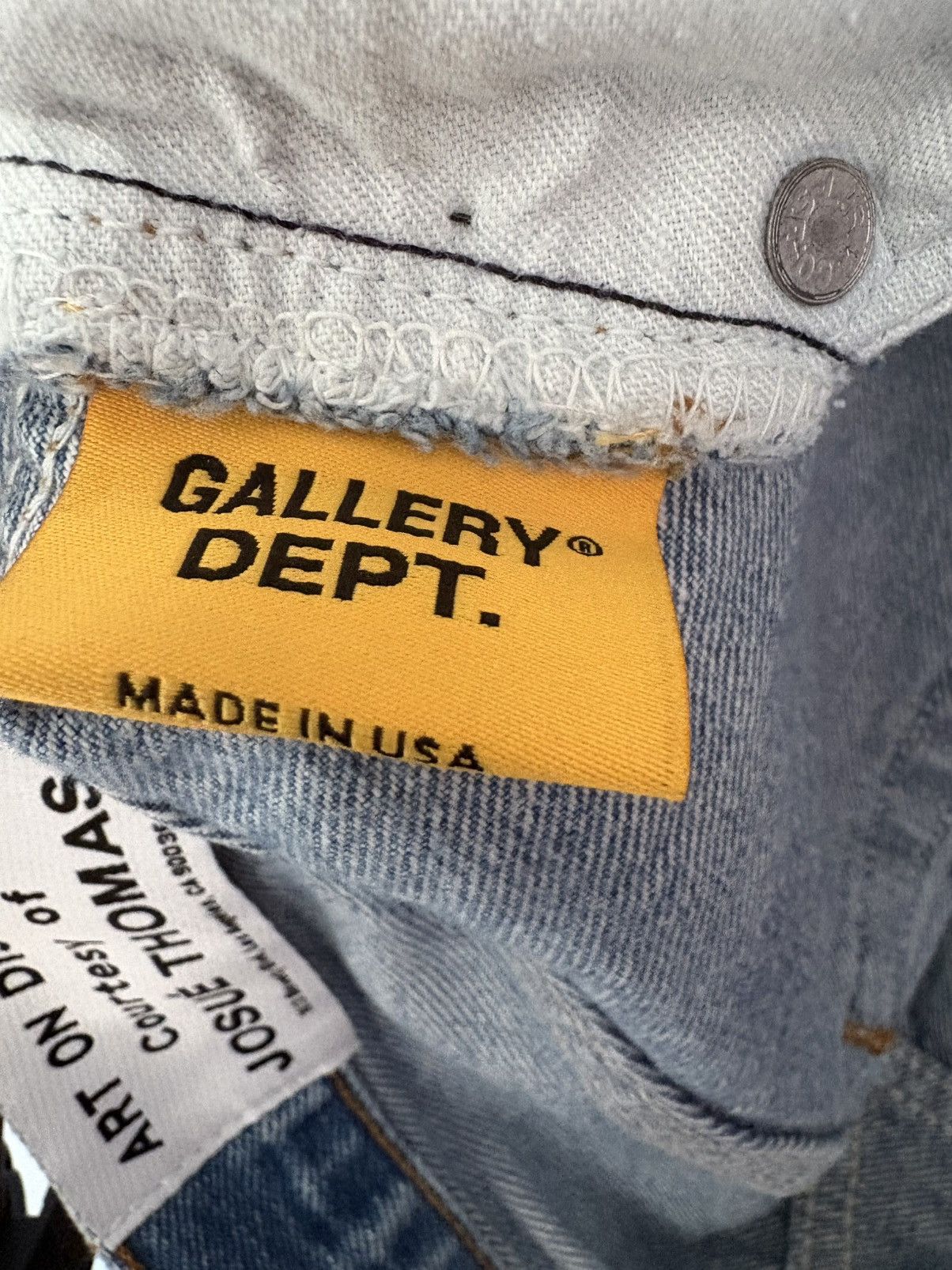 Gallery Dept. Gallery Dept. Distressed Indiana Flared Jeans Size US 32 / EU 48 - 5 Thumbnail