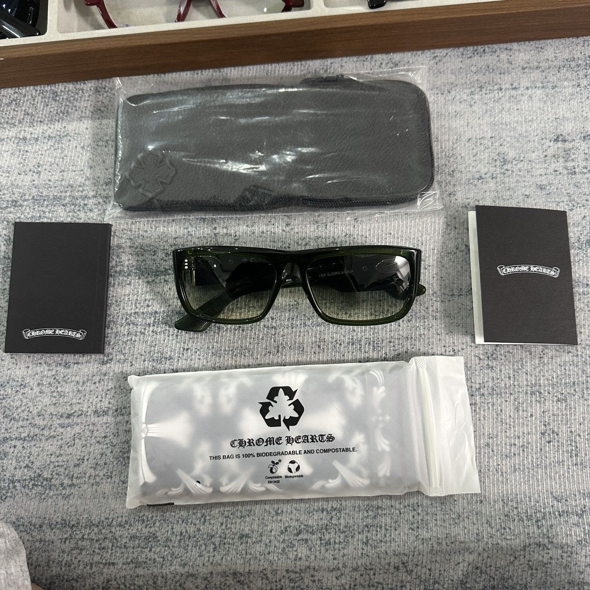 Chrome Hearts CHROME HEARTS YER BJORN AGAIN SUNGLASSES Size ONE SIZE - 2 Thumbnail