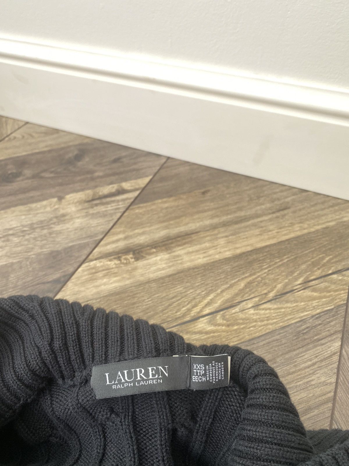 Polo Ralph Lauren × Vintage Vintage Ralph Lauren Black Label Cable Knit Dress Size XXS / US 00 / IT 34 - 11 Thumbnail