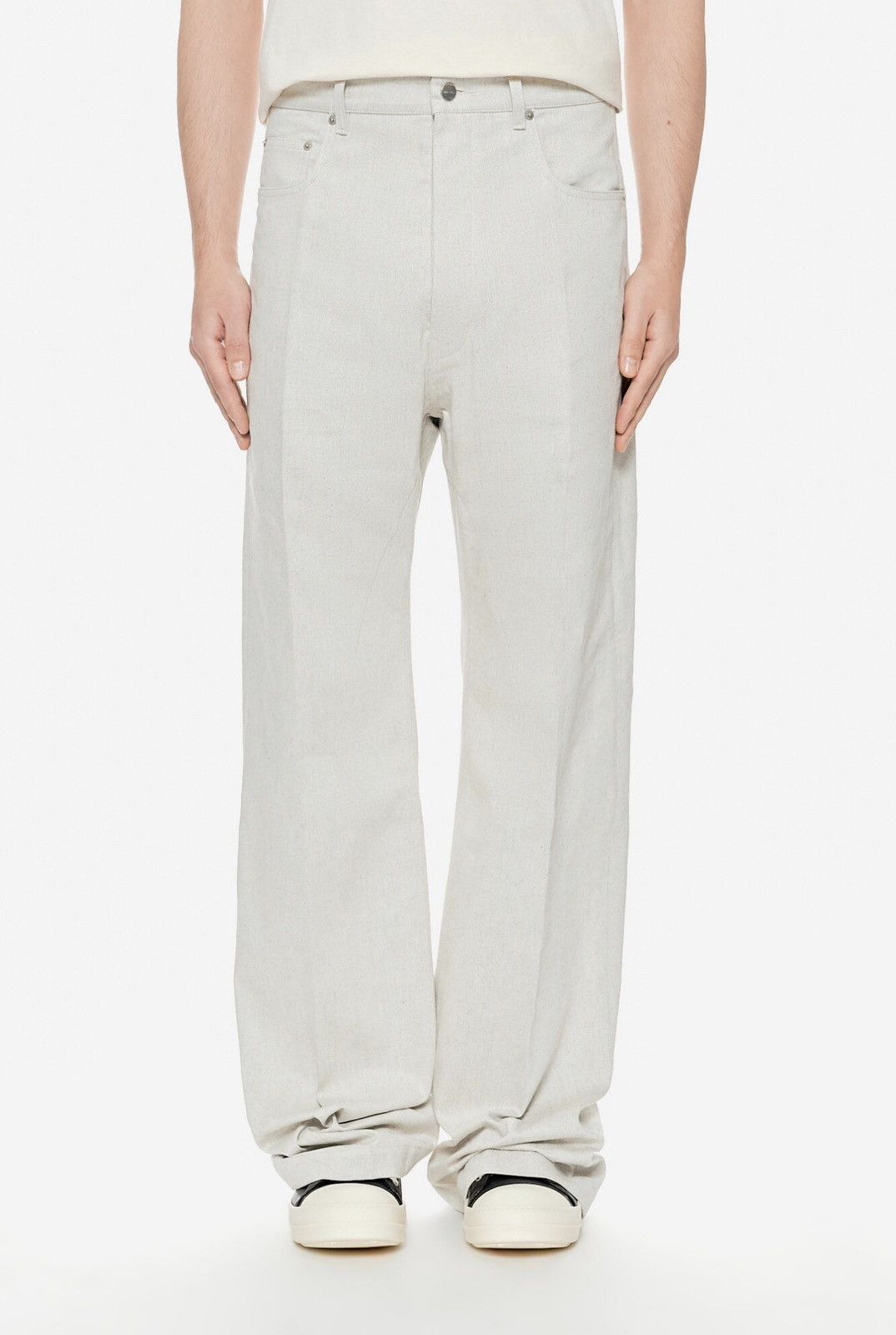 Rick Owens Rick Owens Hollywood SS25 Geth Straight Jeans Size US 28 / EU 44 - 1 Thumbnail