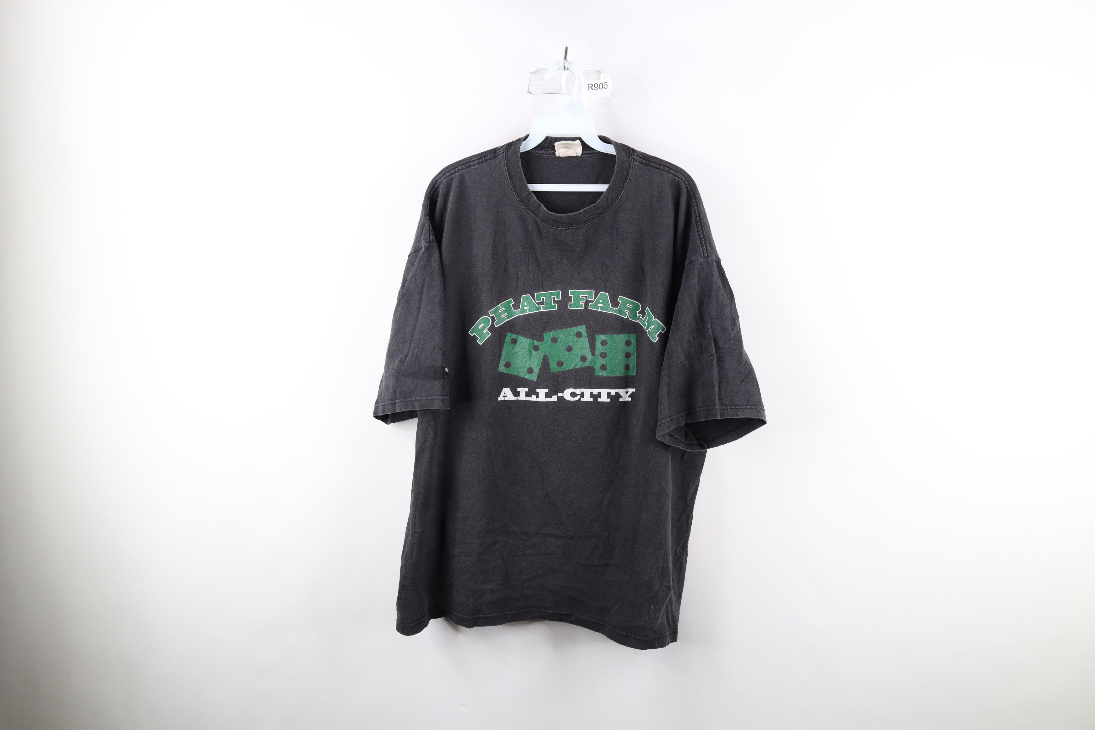 Phat Farm × Vintage Vintage 90s Phat Farm Dice Baggy Fit Hip Hop T-Shirt USA Size US XL / EU 56 / 4 - 1 Thumbnail